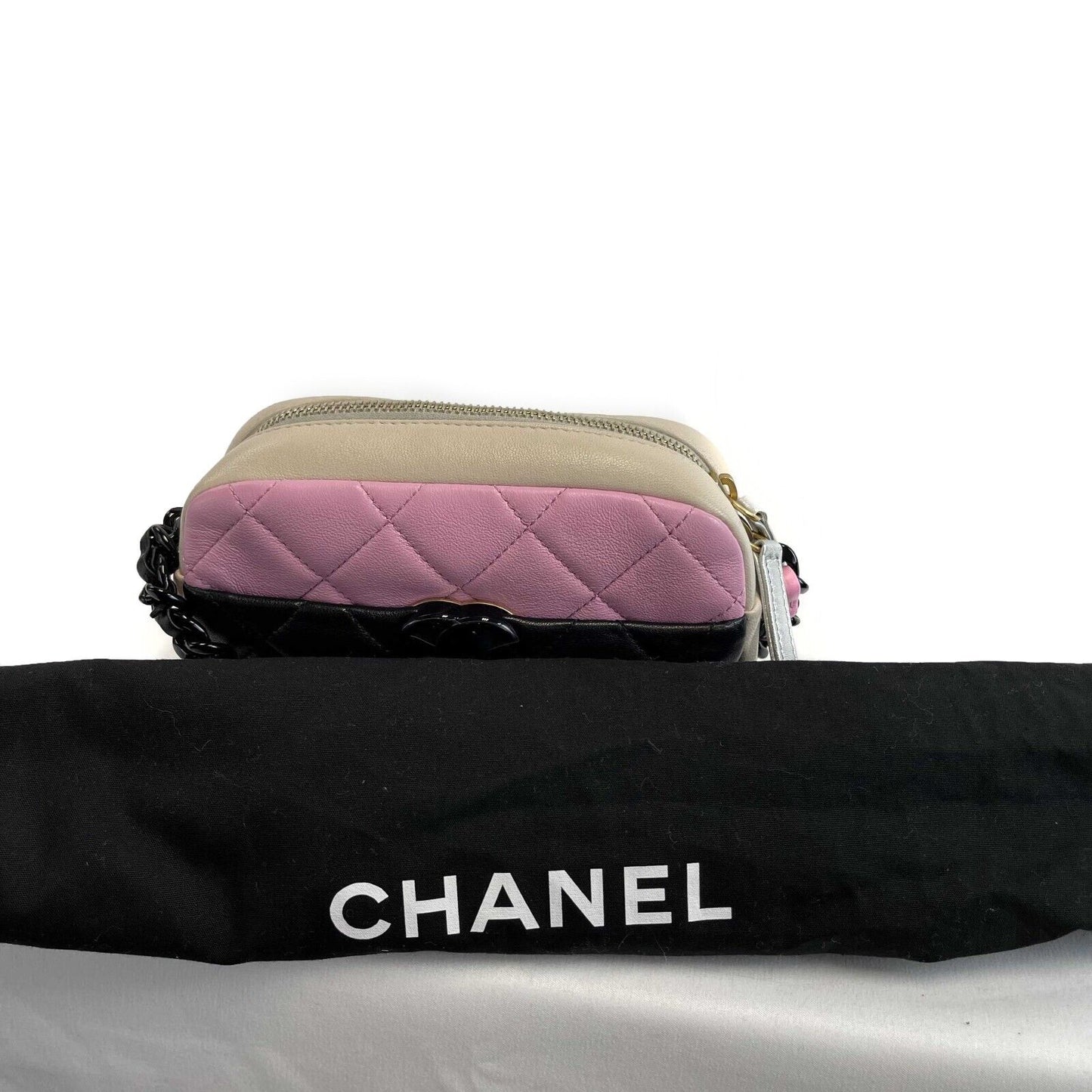 Chanel - Excellent - Mini Camera Case 23P - CC Color Block Crossbody