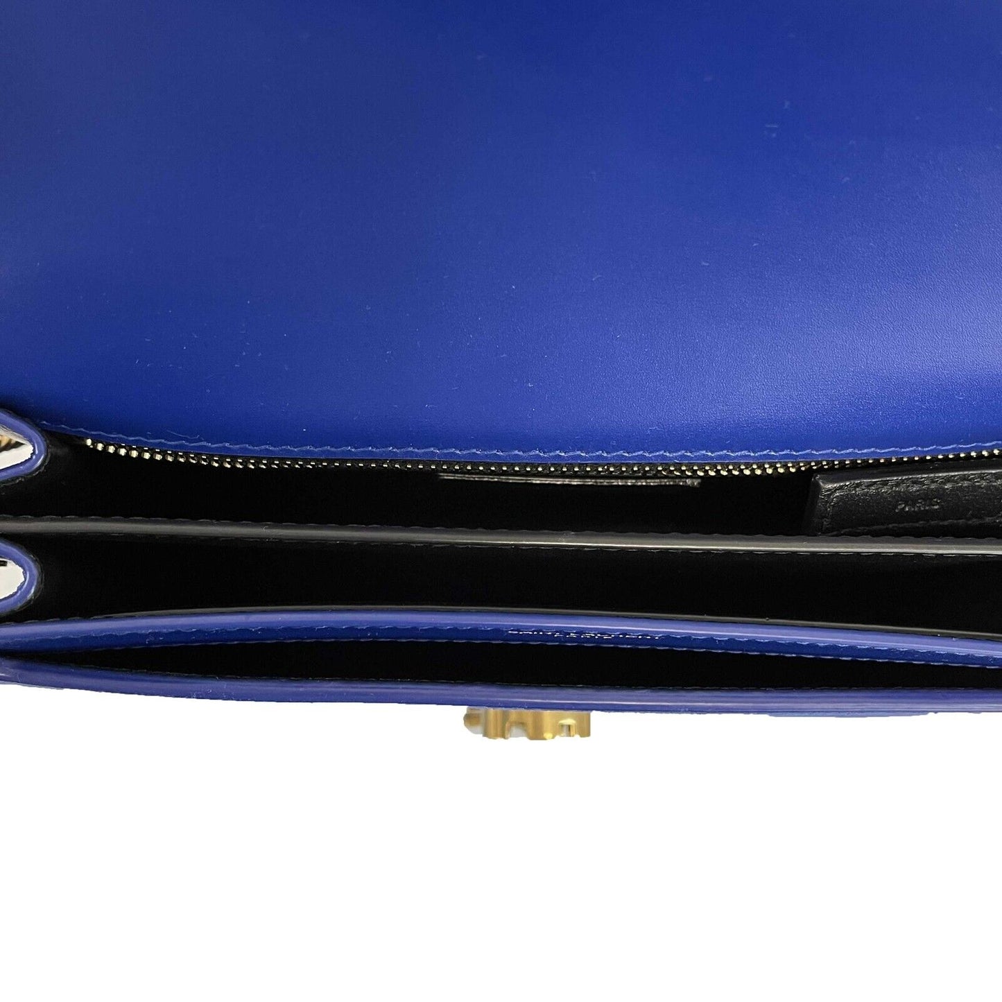 Saint Laurent NEW Medium Cassandra Monogram Leather & Suede Envelope Crossbody