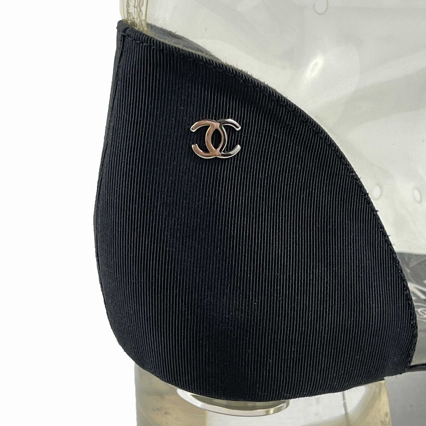 CHANEL - 18S Capped Toe CC PVC Mid-Calf Boots - 38 US 8