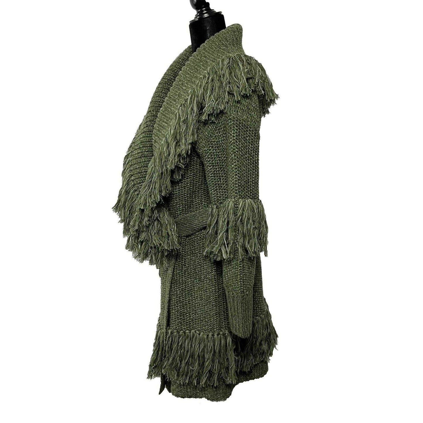 Alice + Olivia - New w/ Tags - Astrid Shawl Collar Coat - Green - XS/S - Jacket