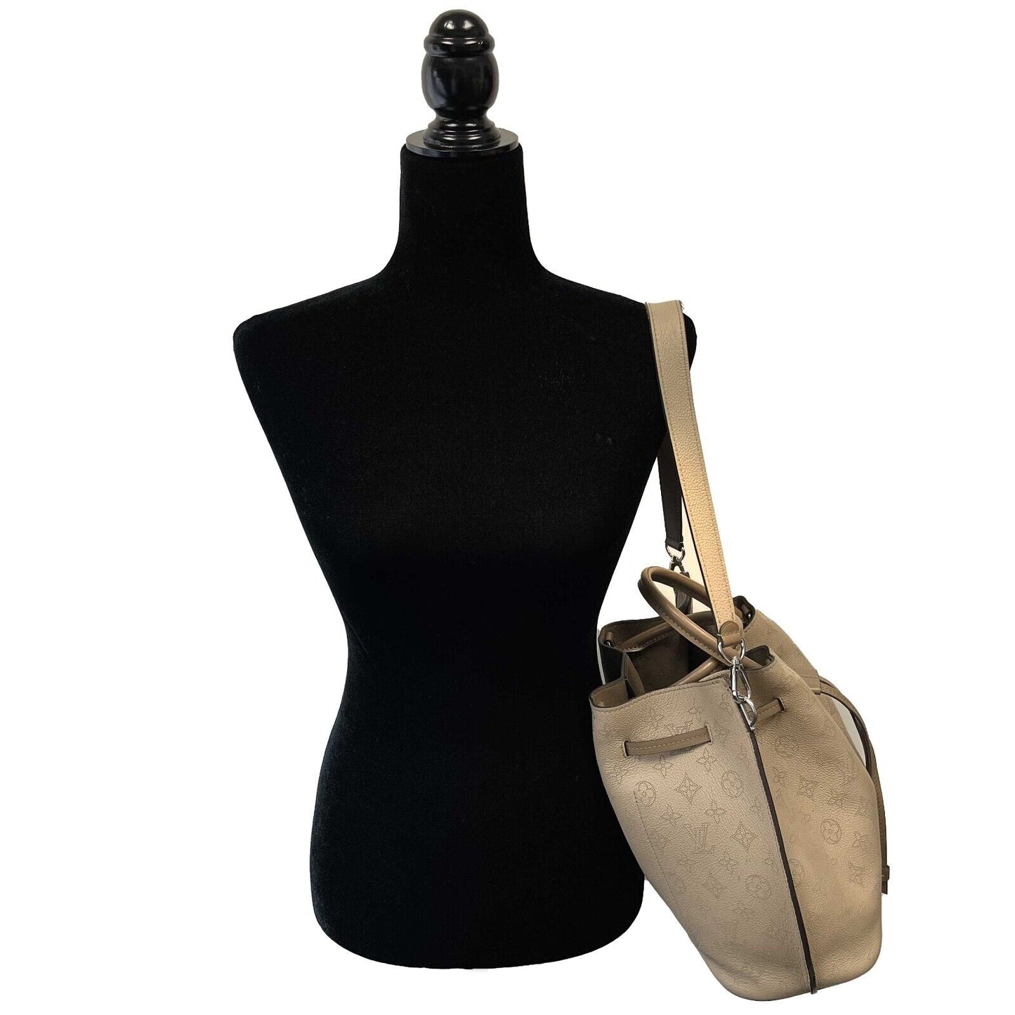 Louis Vuitton - Mahina Girolata Galet Grey - Top Handle w/ Shoulder Strap