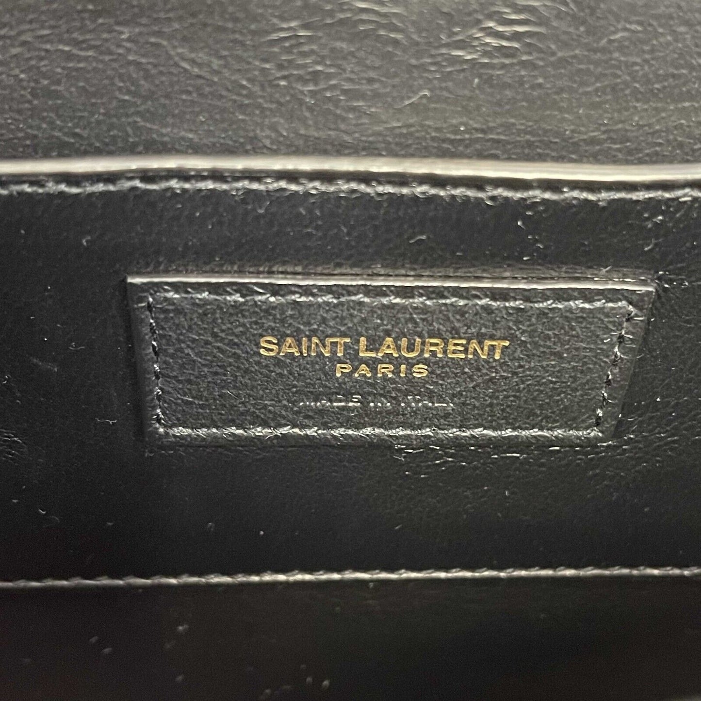 Saint Laurent - Solferino Medium Satchel in Box Saint Laurent Leather Crossbody
