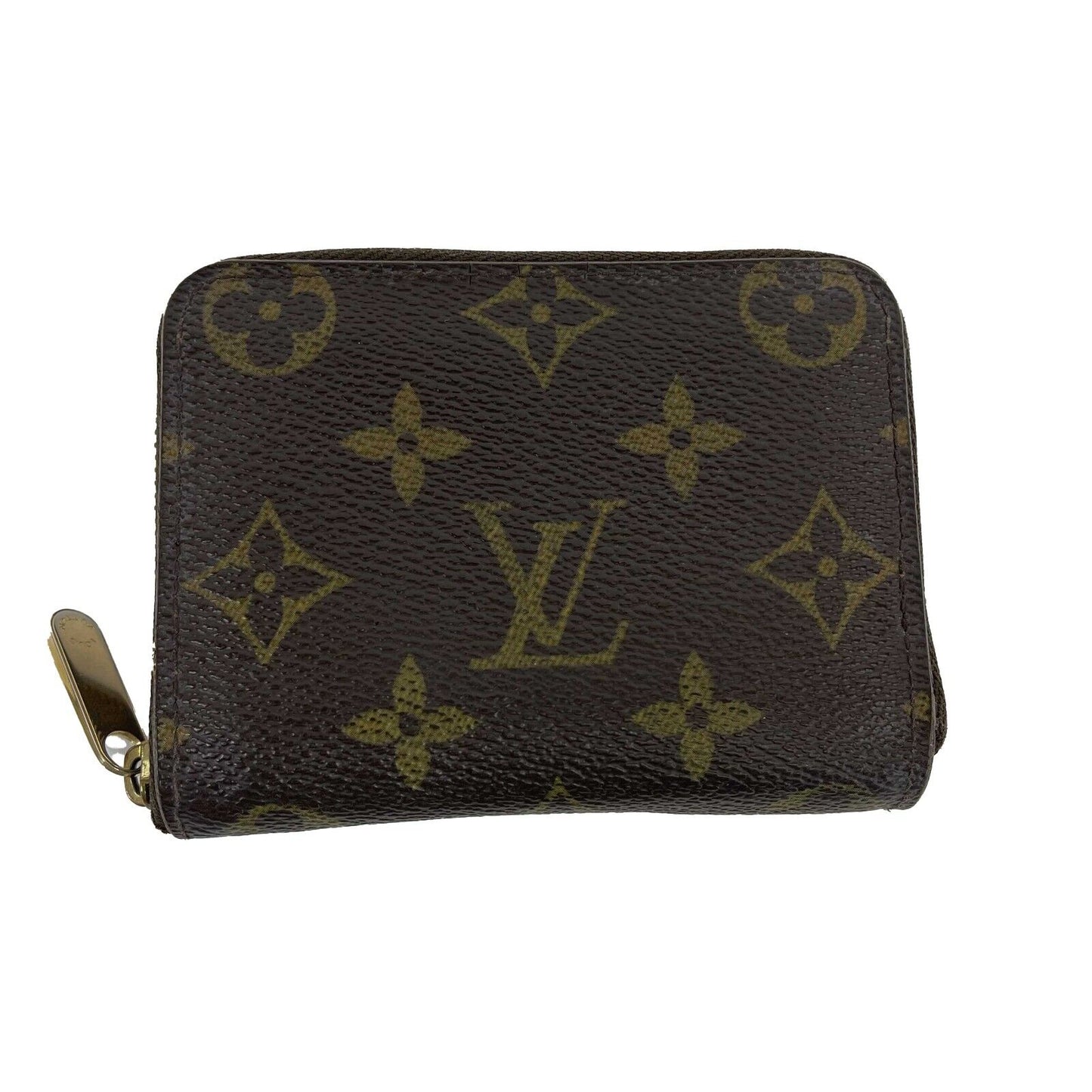 Louis Vuitton - LV - Zippy Coin Purse - Brown Monogram Coated Canvas Wallet