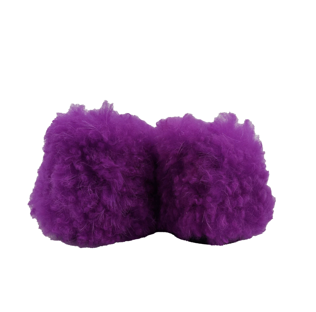 Céline - New w/o Tags - Phoebe Philo Shearling Loafer Flats - Fuchsia - 37- US 7