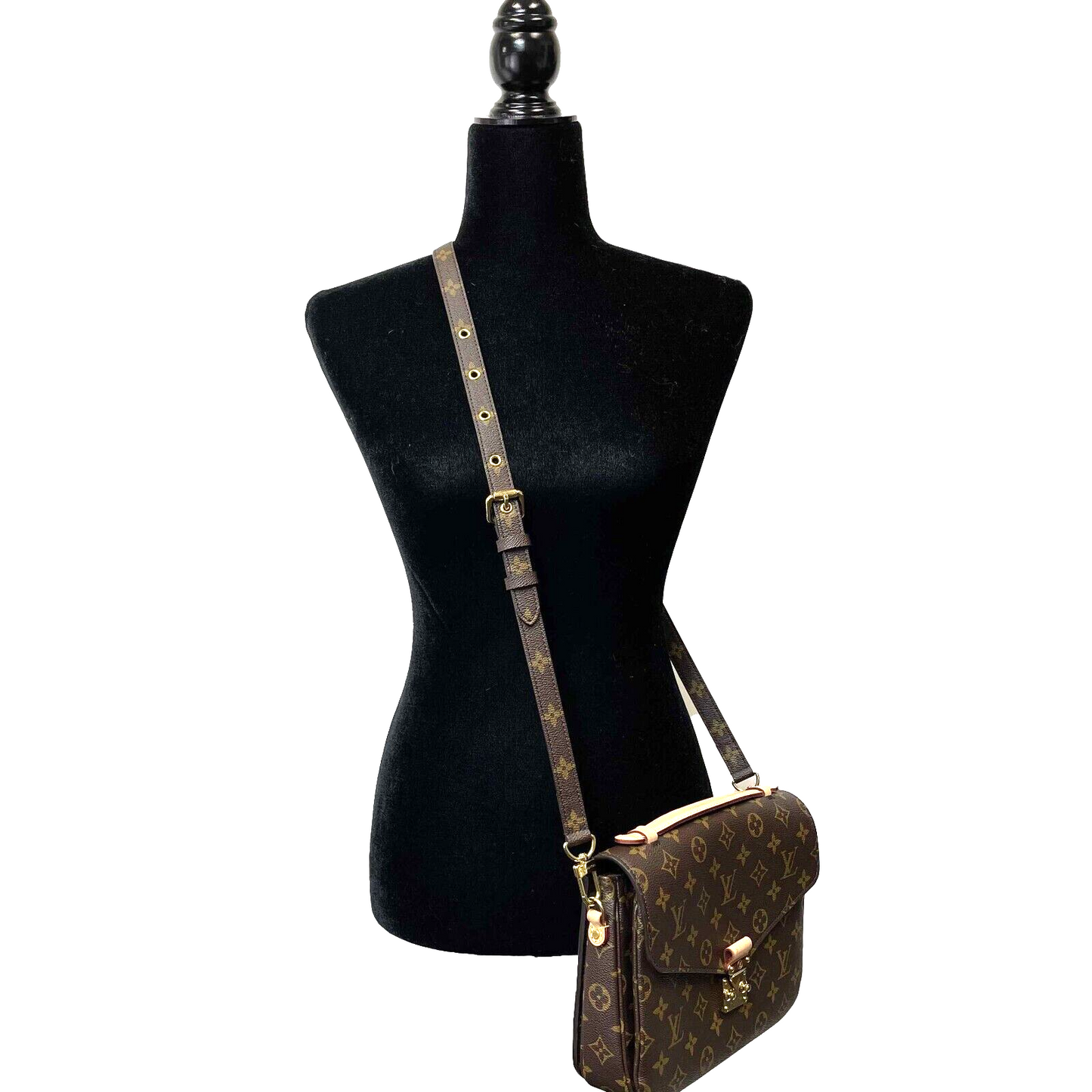 Louis Vuitton - LV - Pochette Métis - Brown Monogram Top Handle / Crossbody
