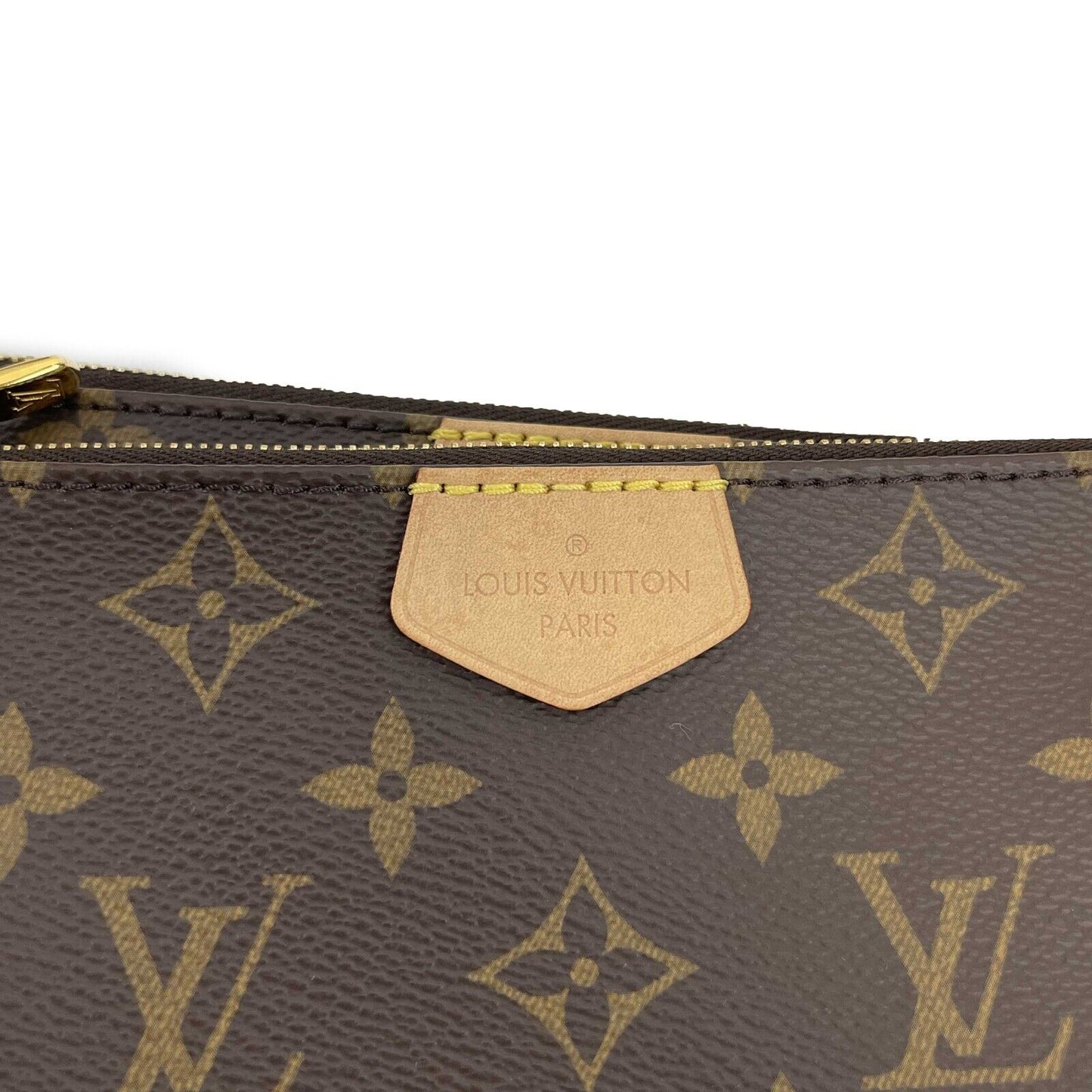 Louis Vuitton - Multi Pochette Accessories in Light Pink / Brown Crossbody