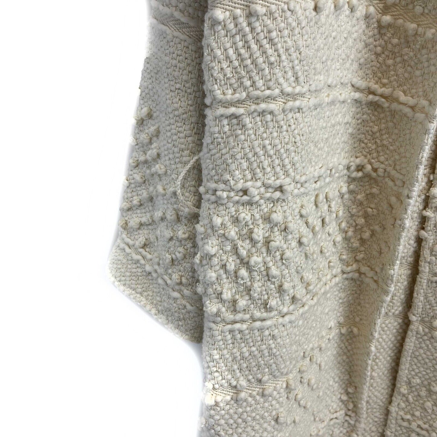 Ulla johnson - Ivory Popcorn Cardigan Coat P/S Small