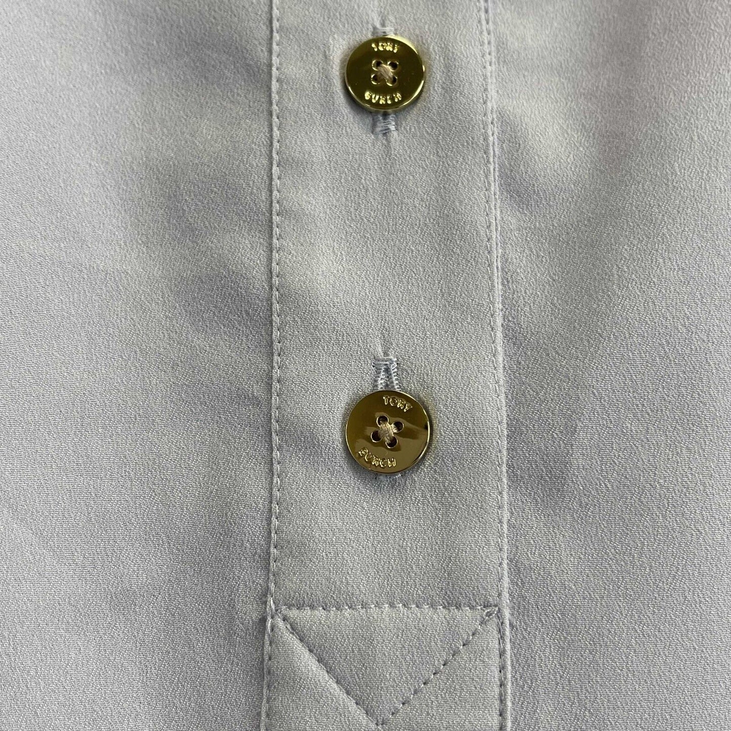 Tory Burch - Excellent - Button Down Top - Light Purple - SIze S