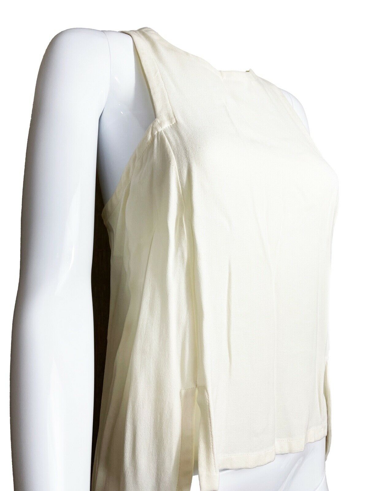 Stella McCartney Sleeveless - Tank - Top- Very Good - Eggshell - 40 - US 4