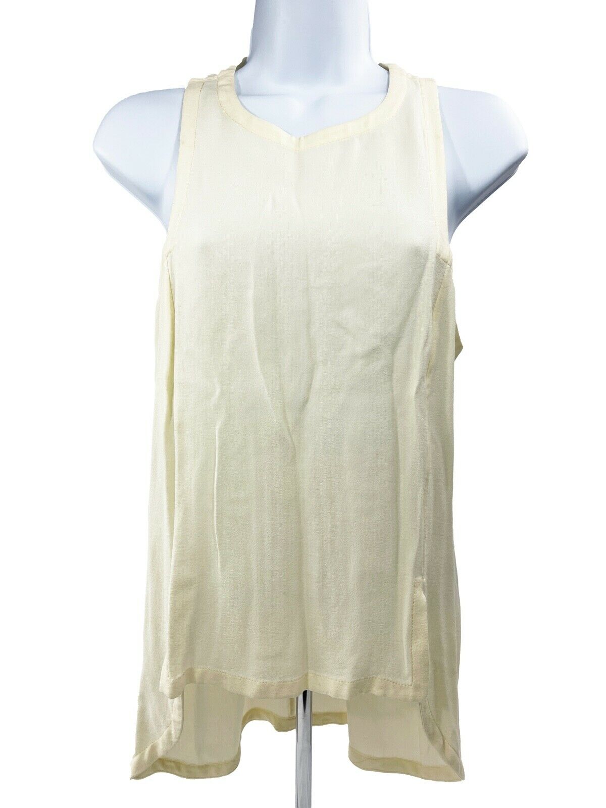 Stella McCartney Sleeveless - Tank - Top- Very Good - Eggshell - 40 - US 4