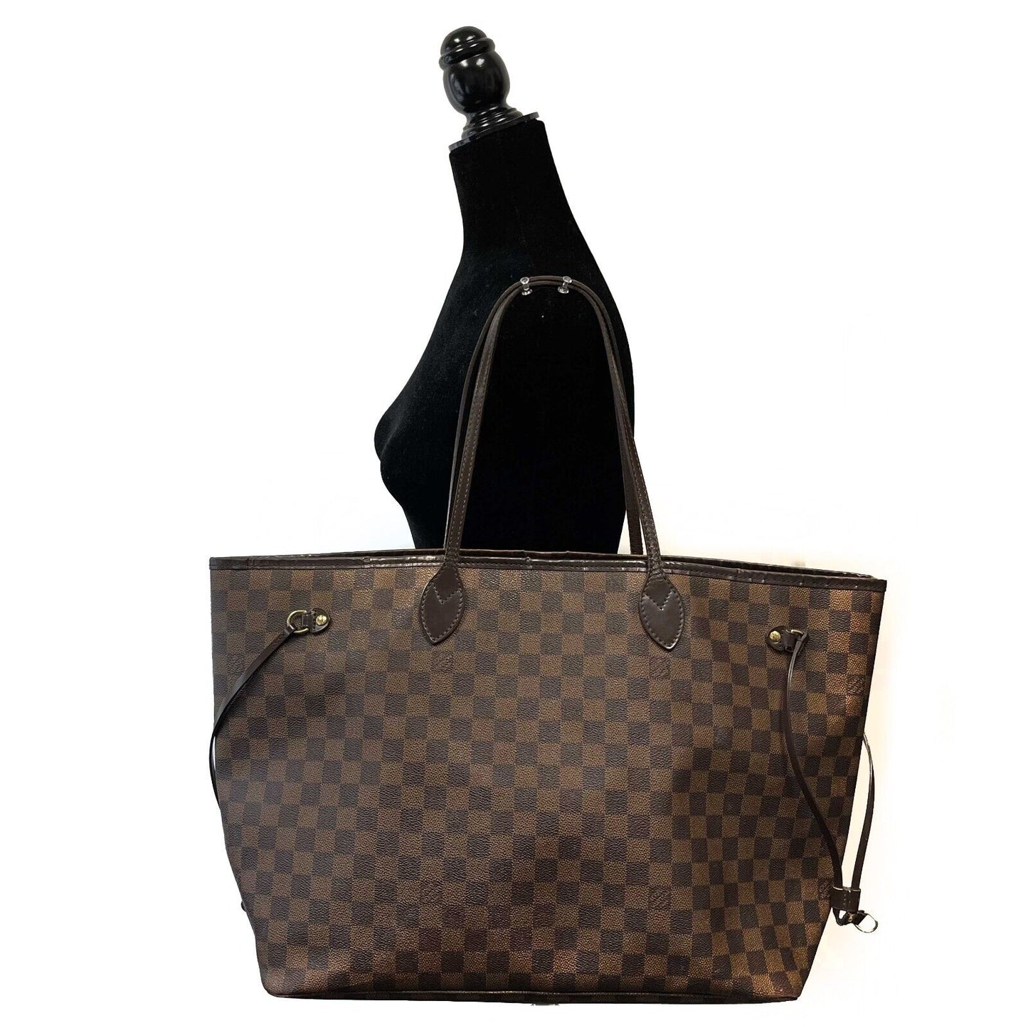 Louis Vuitton - Damier Ebene Neverfull GM - Brown Tote