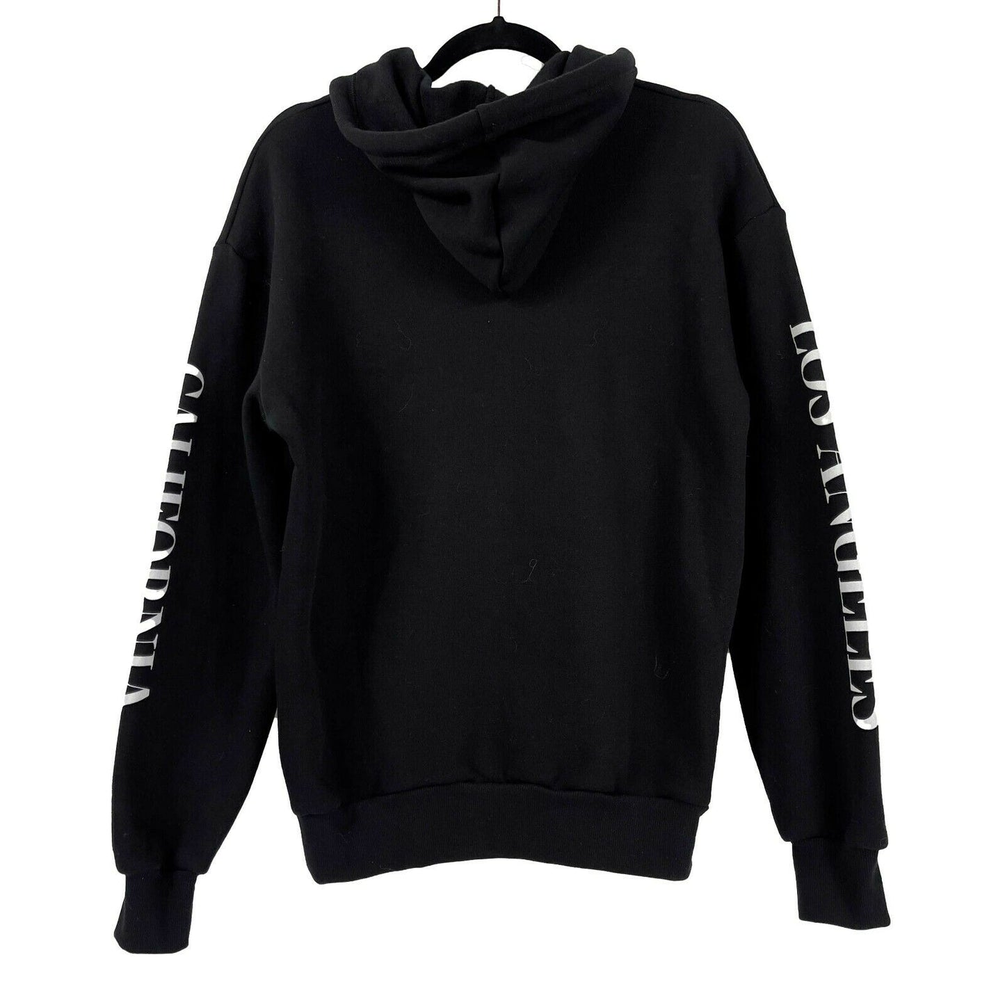 Rodarte Logo Hoodie Sweatshirt - Black, White - XS - Jacket Coat