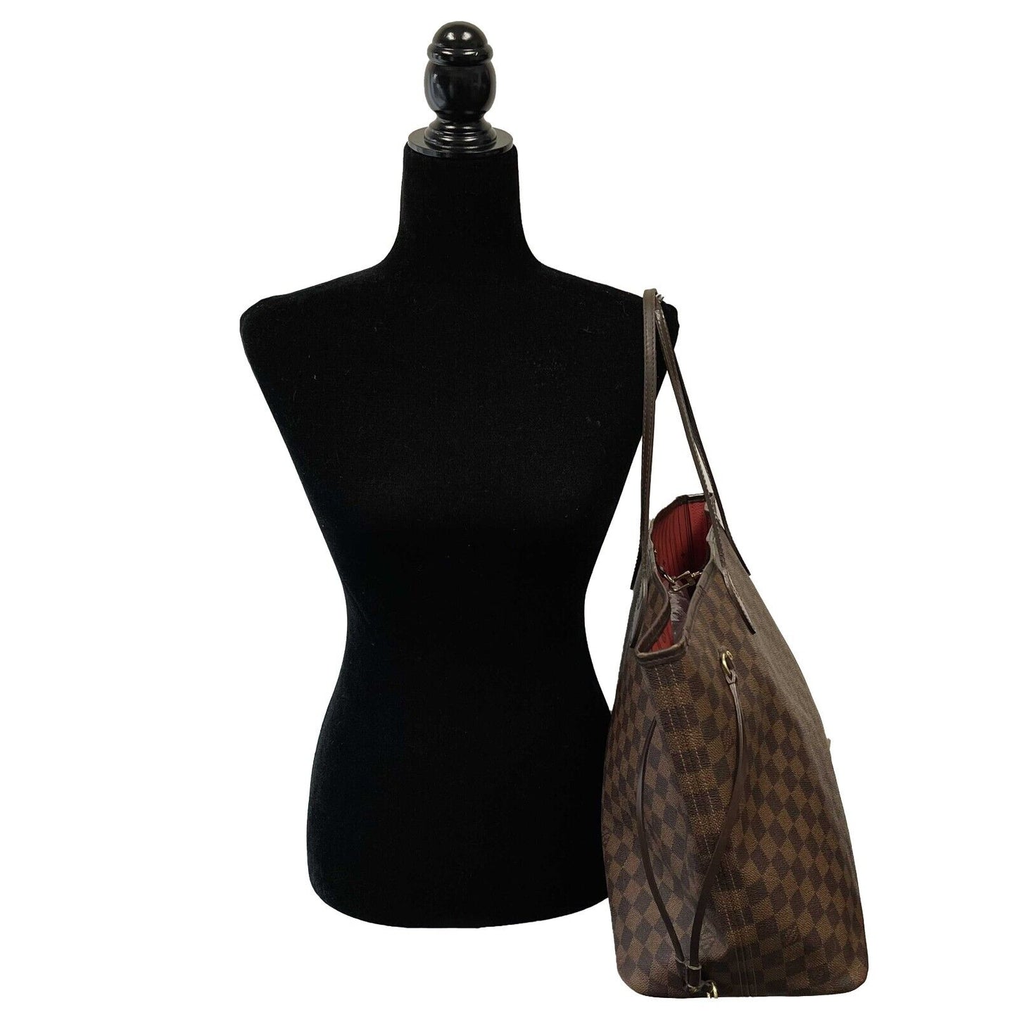 Louis Vuitton - Damier Ebene Neverfull GM - Brown Tote