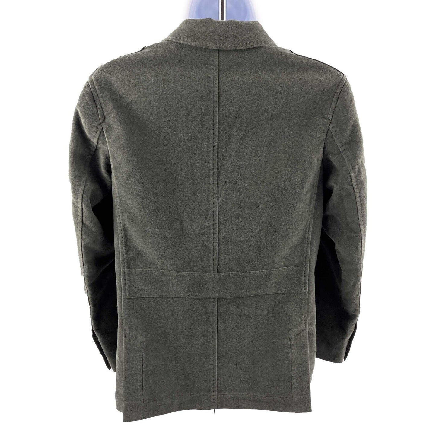 Brunello Cucinelli Cashmere Military Blazer Dark Green Kids' 12 Adult S/M Jacket