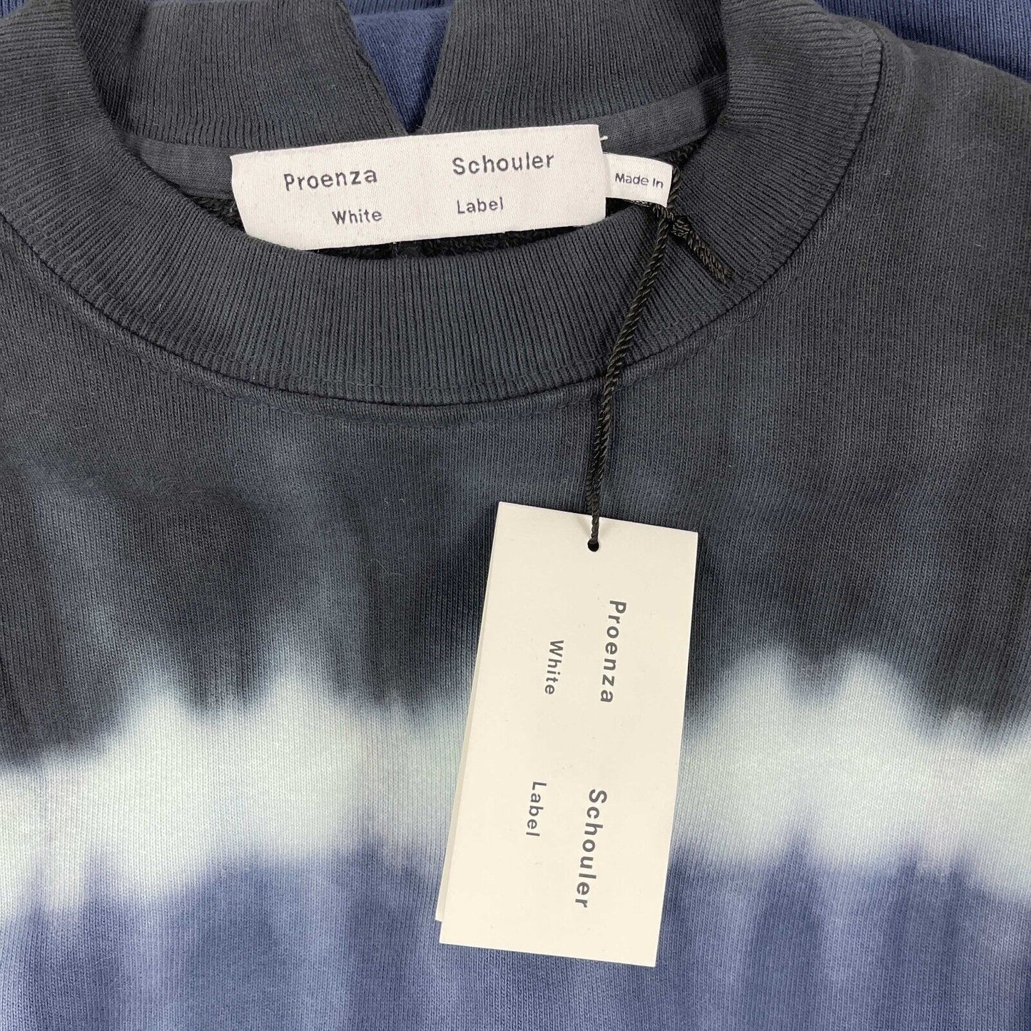 Proenza Schouler White Label - New w/ Tags - Tie Dye Terry Sweatshirt - XS