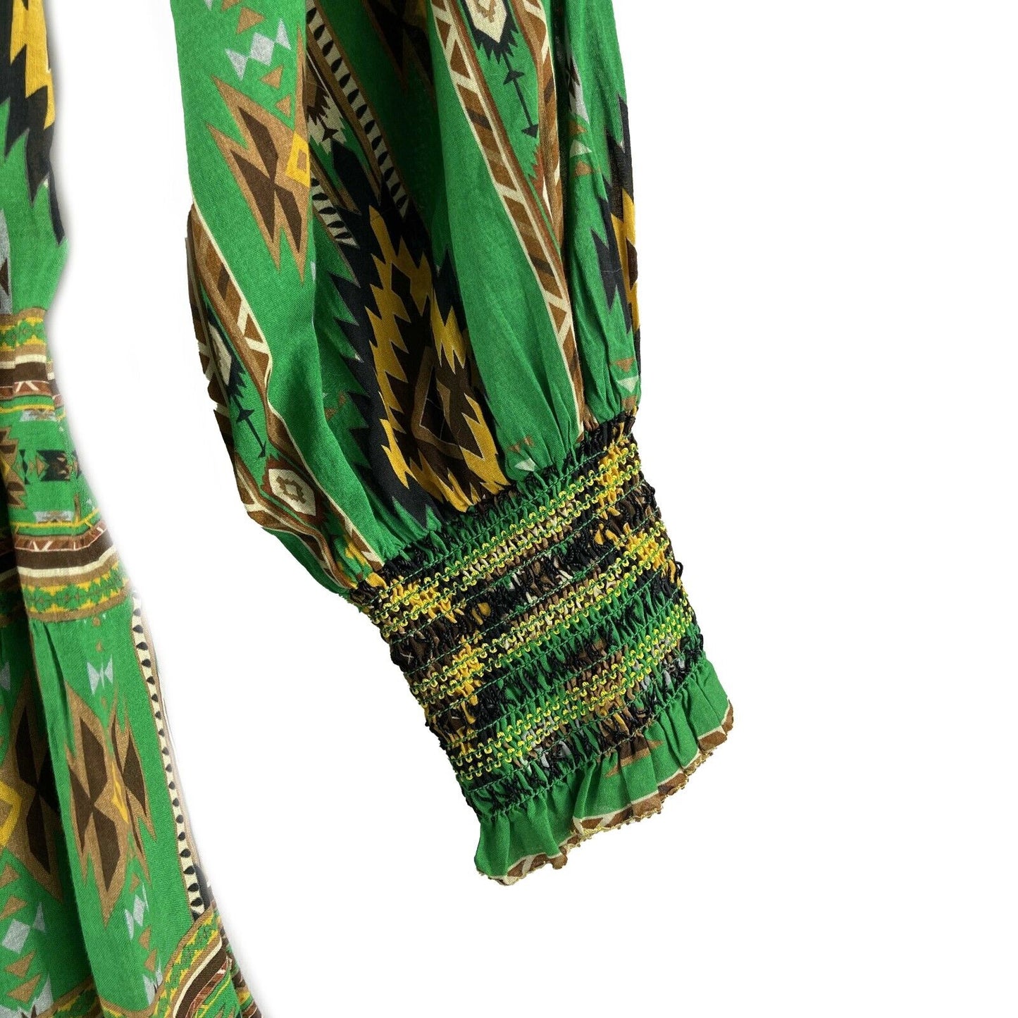 Alice + Olivia - New w/ Tags - Rowen Mystic Ikat Tribal Midi - XS - Dress