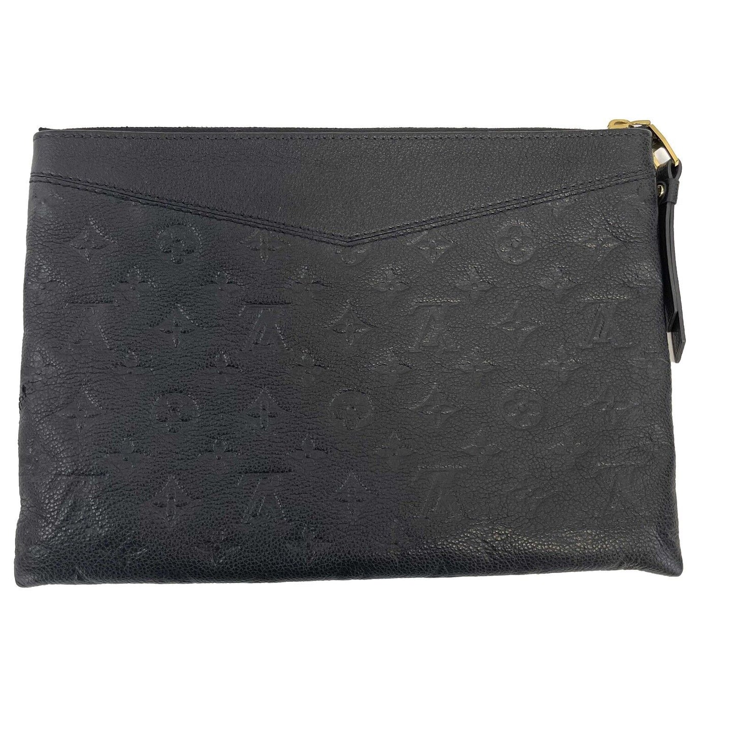 Louis Vuitton - LV - Daily Pouch in Monogram Black Empreinte Leather - W/ Box