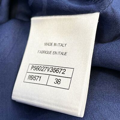 CHANEL - Spring 2017 Fantasy Tweed Coat - Navy & White - 38 US 6 NWT