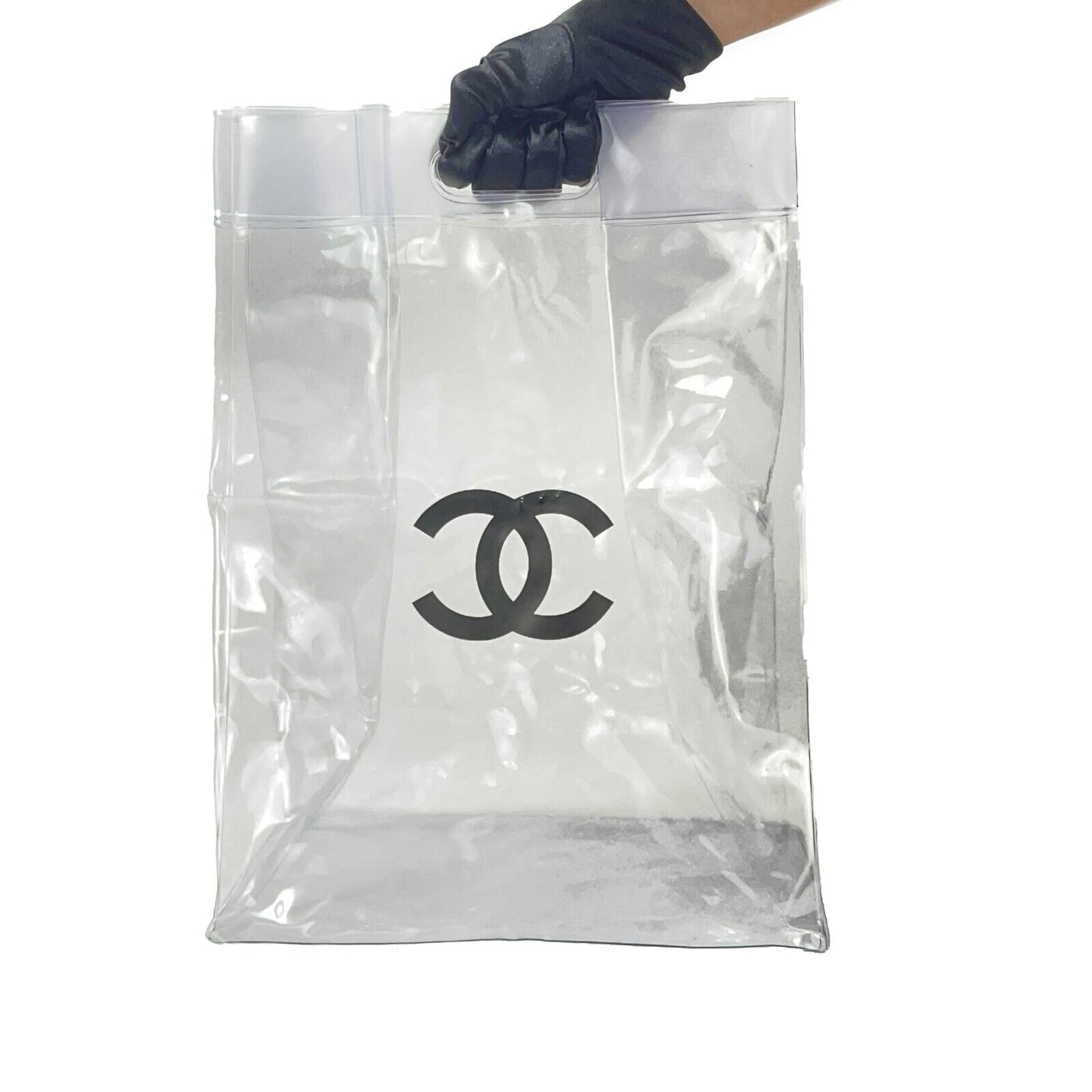 CHANEL - *Rare* 2018 VIP Runway Gift Clear PVC CC Tote
