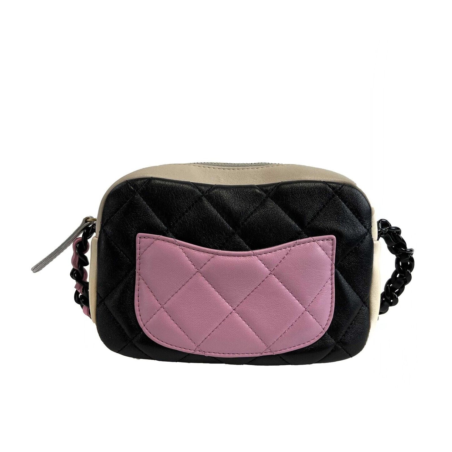 Chanel - Excellent - Mini Camera Case 23P - CC Color Block Crossbody