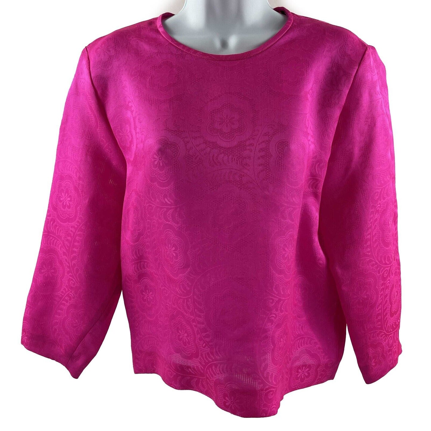 Isabel Marant - Pristine - Floral Jacquard Silk Blouse - Pink - 34 - XS - Top