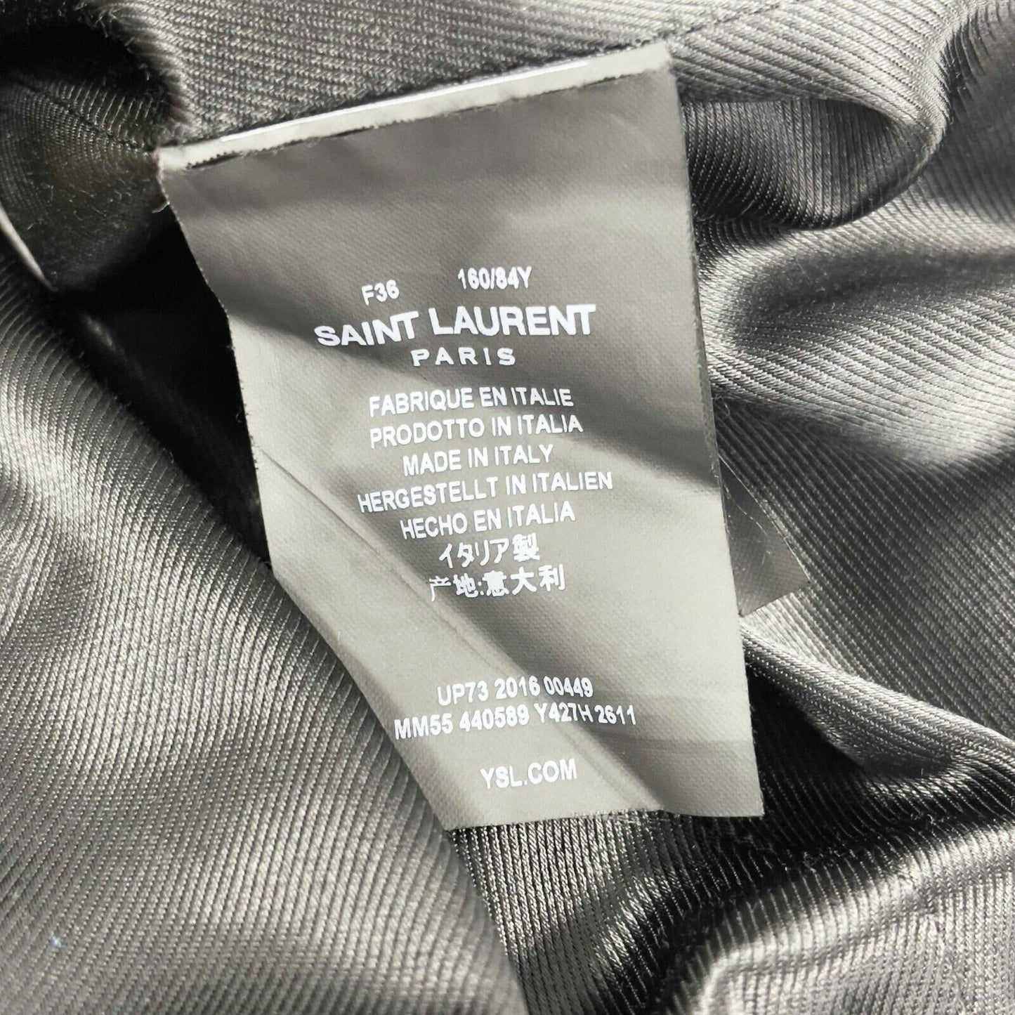 YSL - Saint Laurent - Runway Classic 6 Button Trench Coat - Belted - US 4 - 36