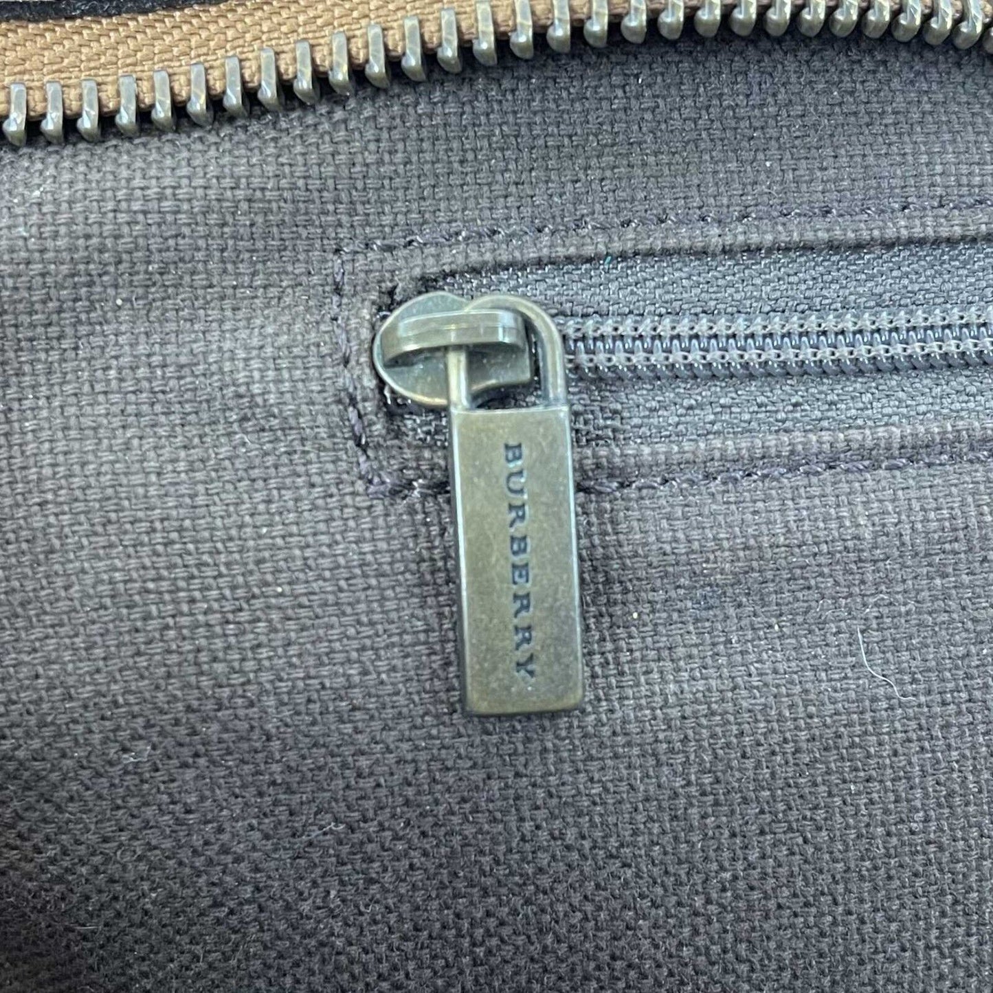 Burberry - Top Handle Bag - Leather Brown Shoulder Bag