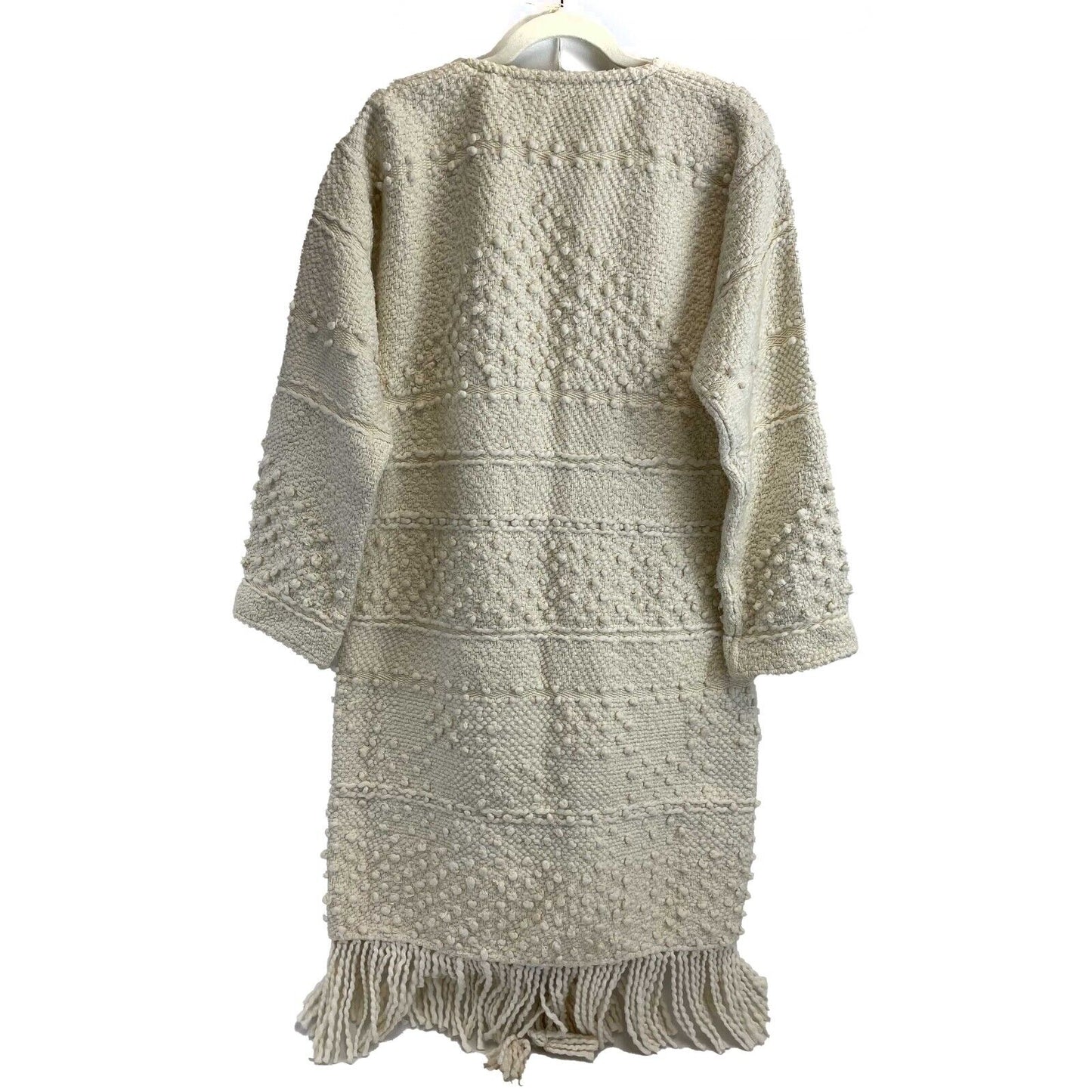 Ulla johnson - Ivory Popcorn Cardigan Coat P/S Small
