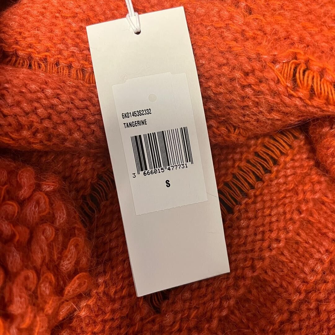 Stella McCartney - NWT F/W 22-23 Tangerine Alpaca Fringe Jacket - Size S