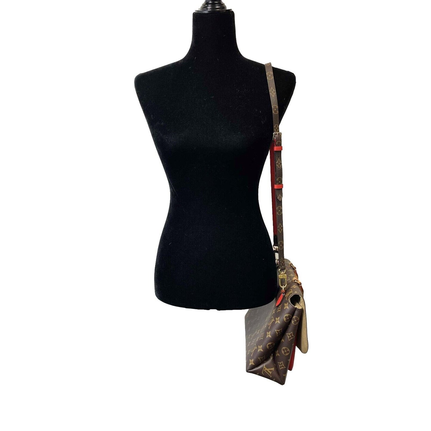 Louis Vuitton - Marignan Monogram Canvas Messenger Coquelicot Crossbody