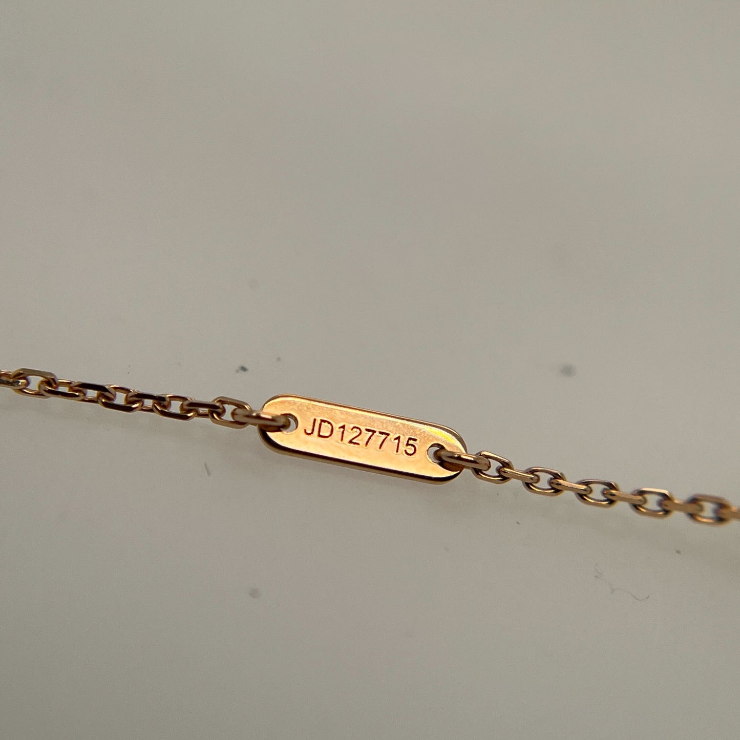 Van Cleef & Arpels-Sweet Alhambra heart Pendent 18K Carnelian-Rose Gold Necklace