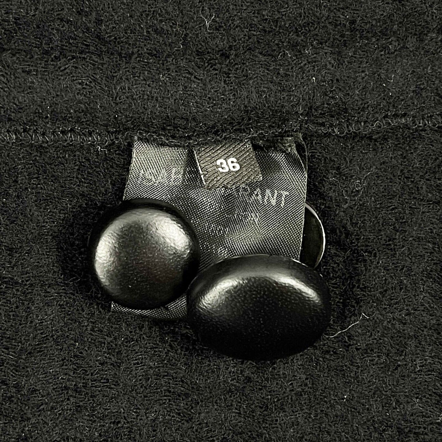 ISABEL MARANT - Raw Edge Matelassé Virgin Wool Jacket - Black - 36 US S