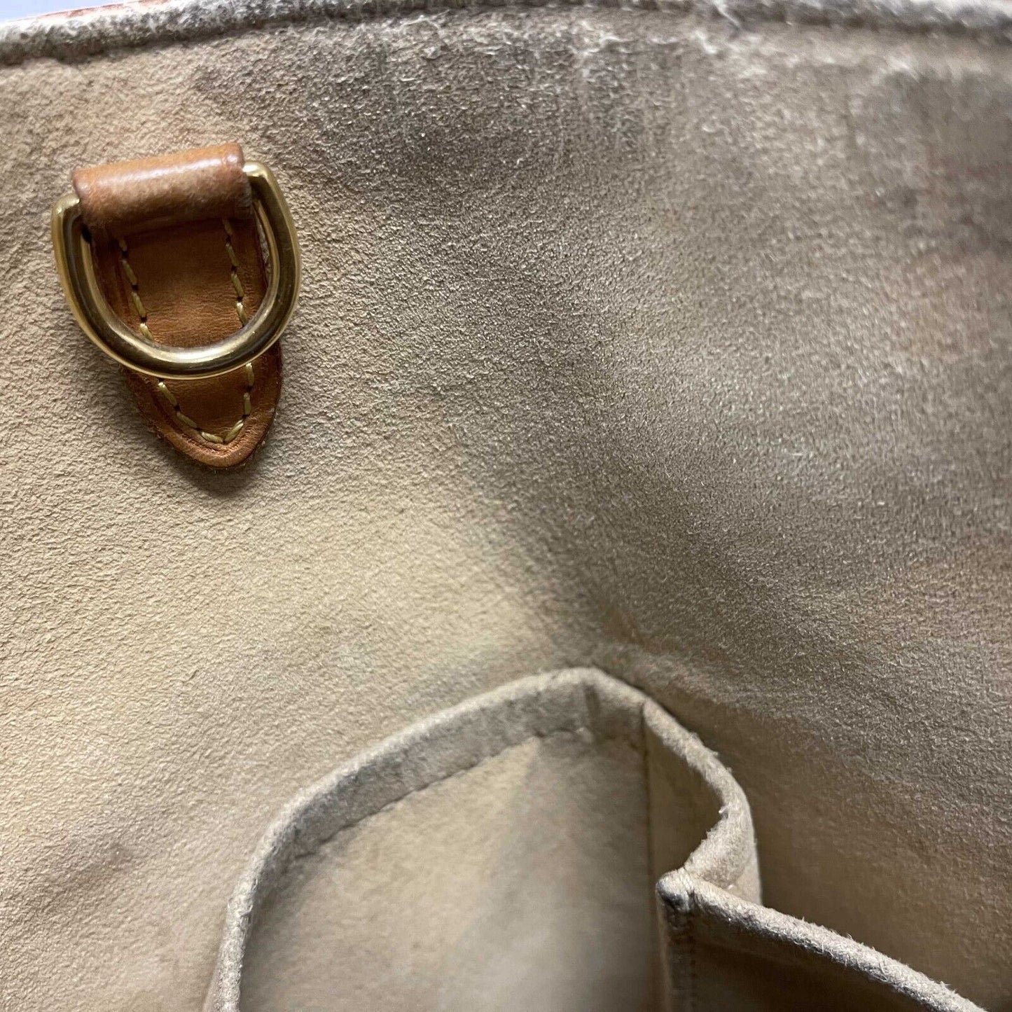 Louis Vuitton - LV - Hampstead MM - Damier Azur Ivory Blue Shoulder Bag