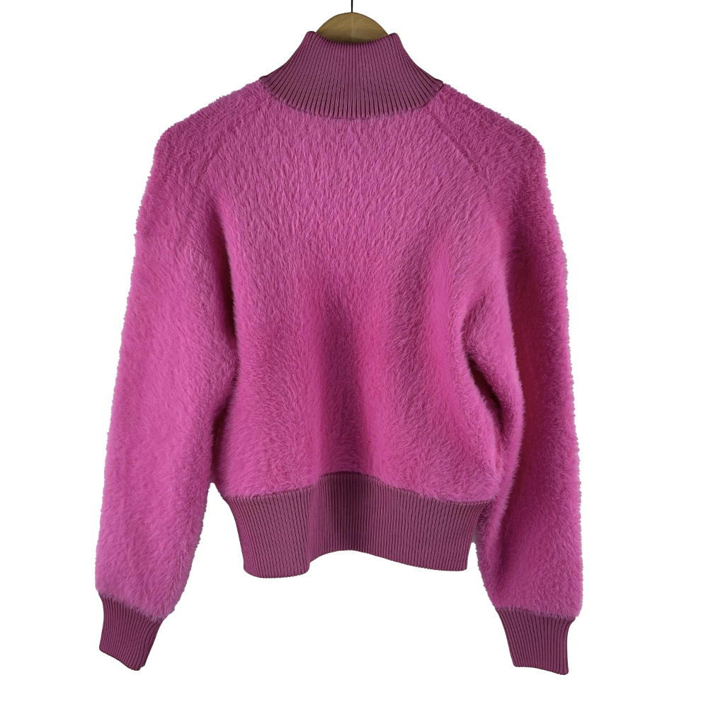 Jacquemus - New w/ Tags - Le Blouson Neve Zip Bomber - Pink - XS - Jacket