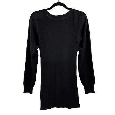 Chanel - 2016 Fall/Winter 2 16K Cashmere Silk Tie Waist Pullover Sweater Size 8