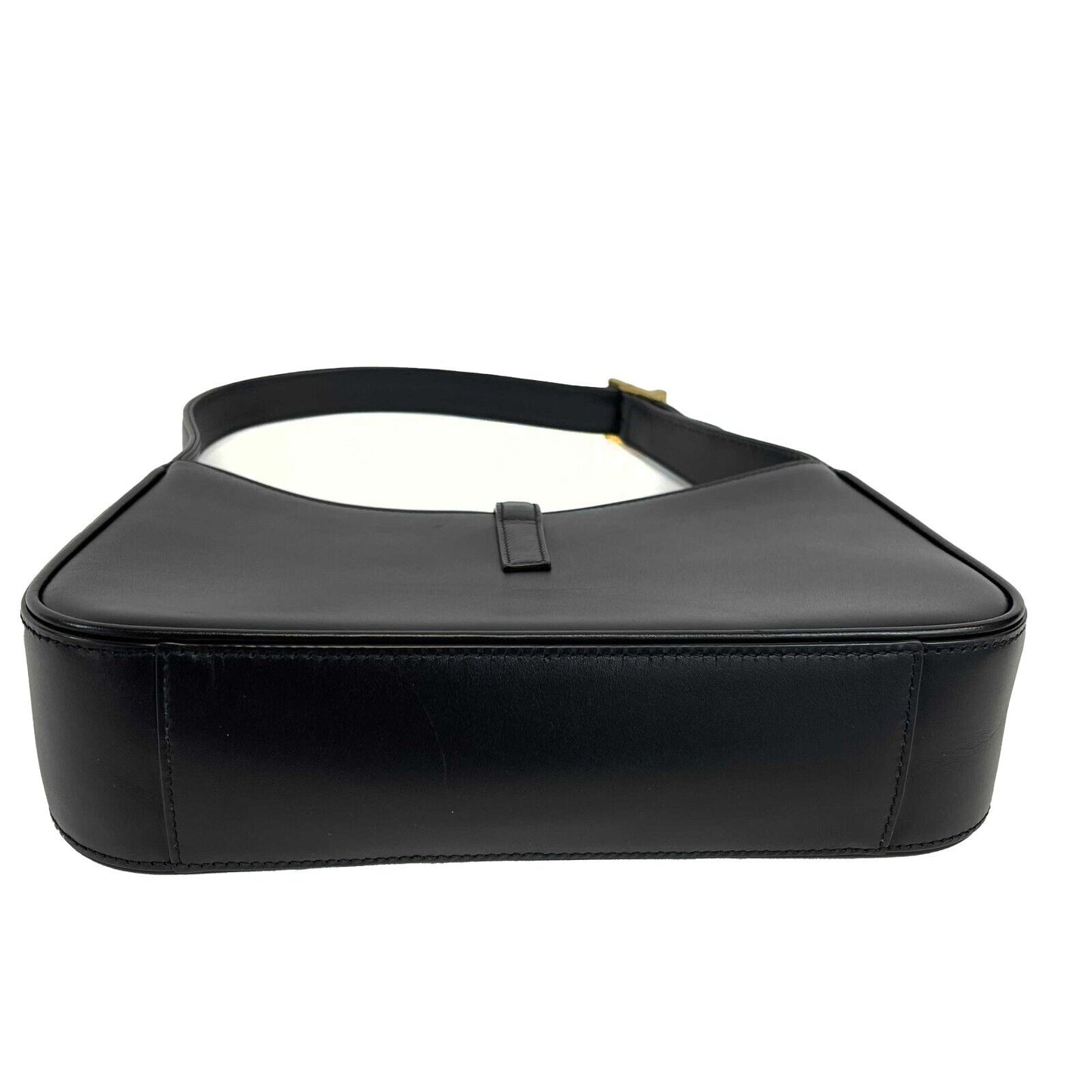 Saint Laurent - YSL - Le 5 À 7 Hobo Bag in Black Smooth Leather - Shoulder Bag