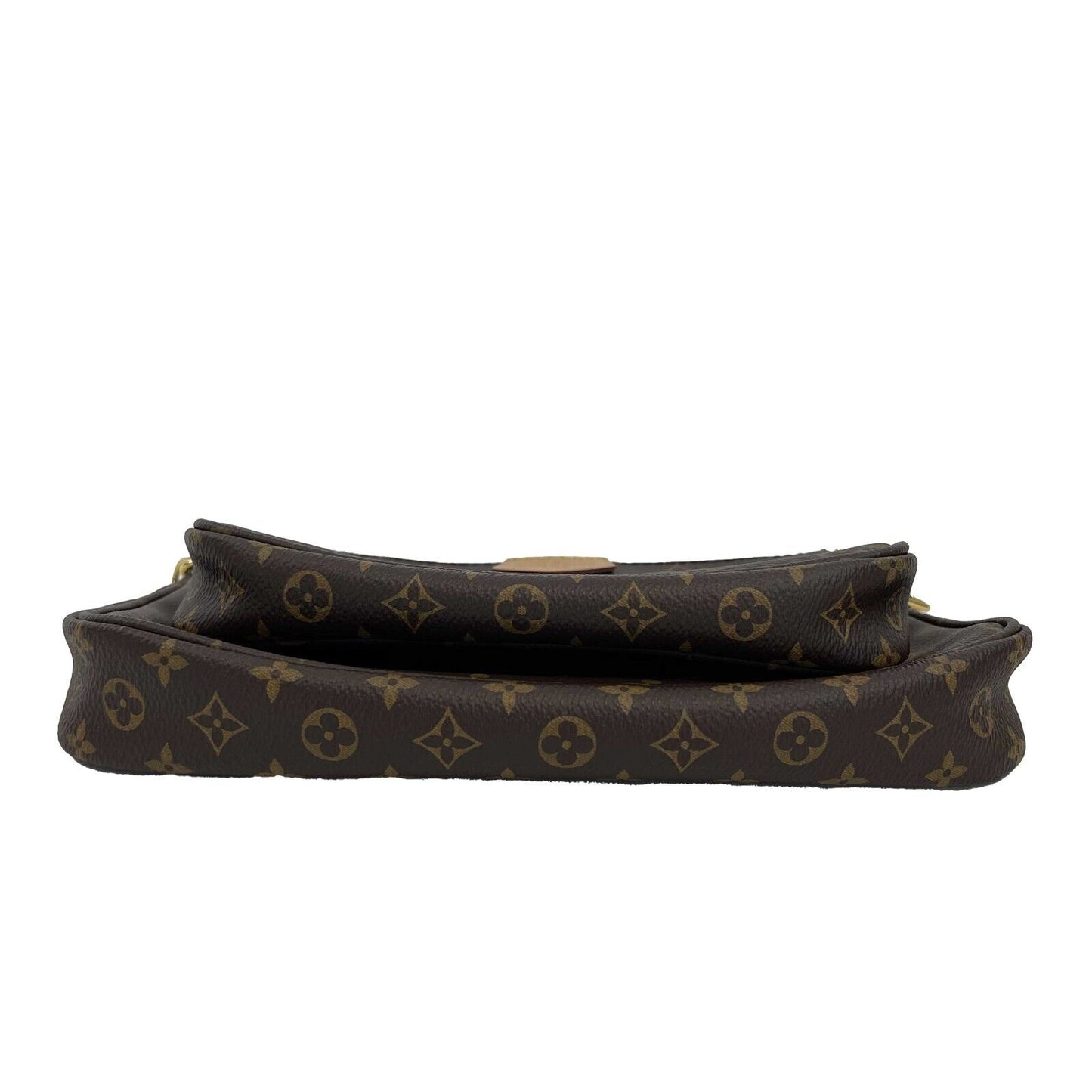Louis Vuitton - Multi Pochette Accessories in Light Pink / Brown Crossbody
