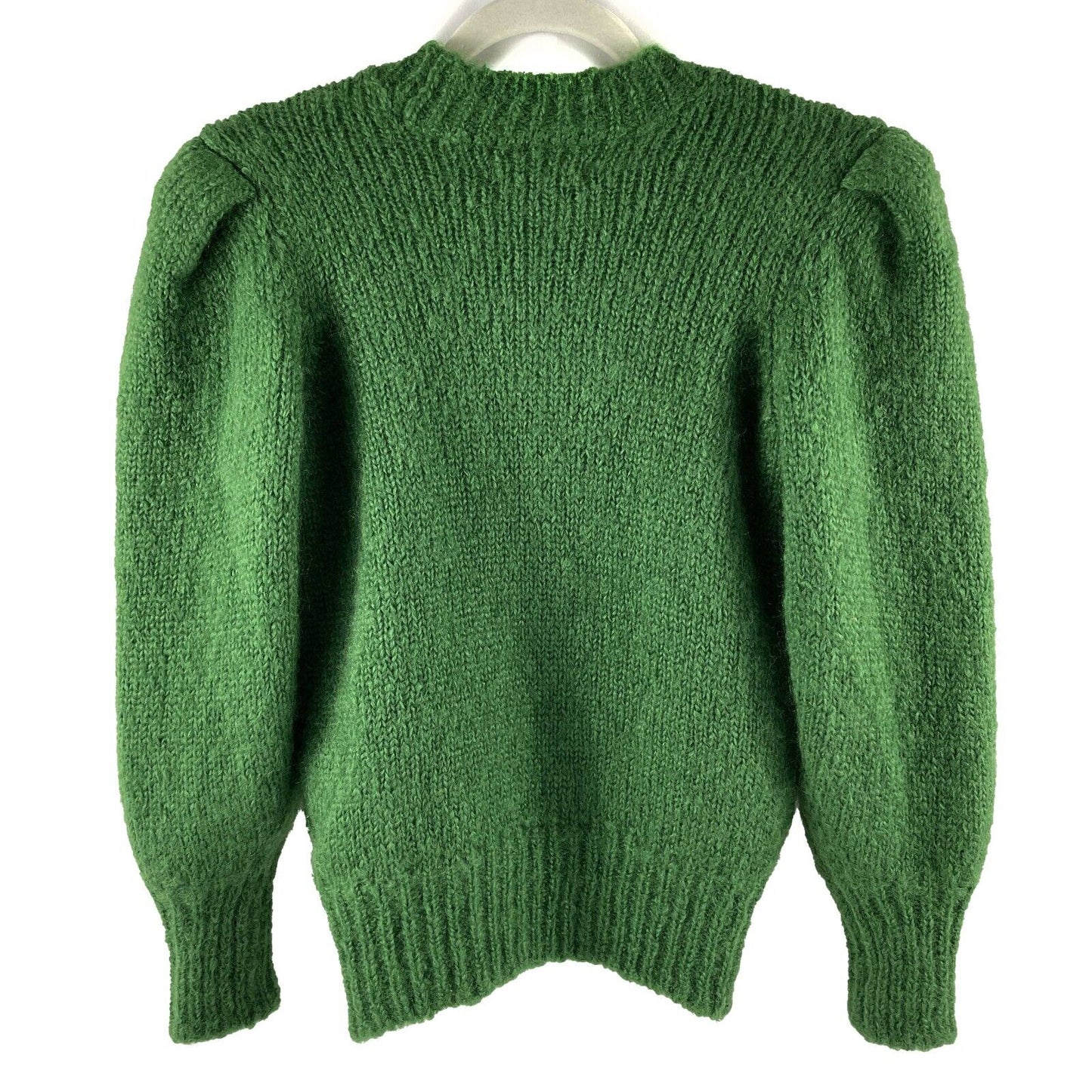 Isabel Marant - Excellent - Emma Knit Wool Sweater - Green - 34 - XS - Top