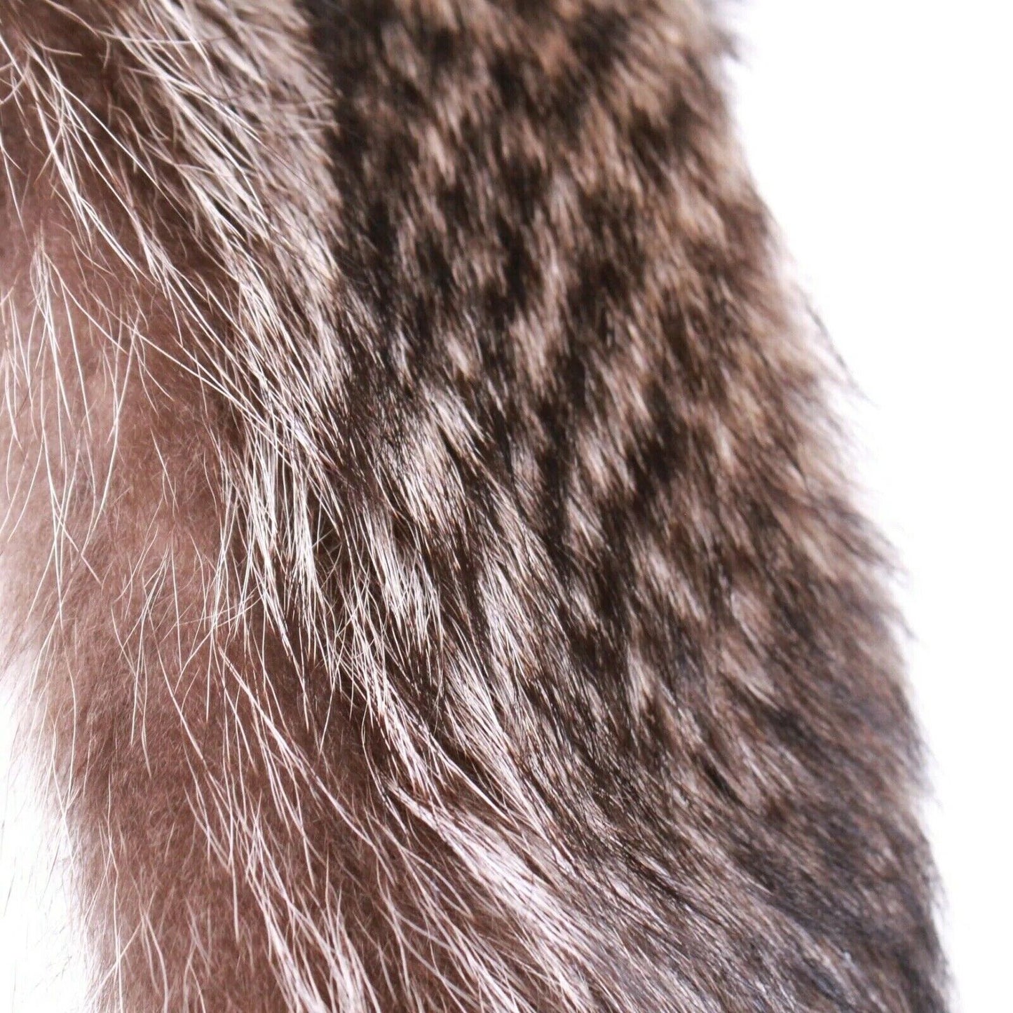 Marni - New w/ Tags - Belted Brown Raccoon Stole Scarf - One Size