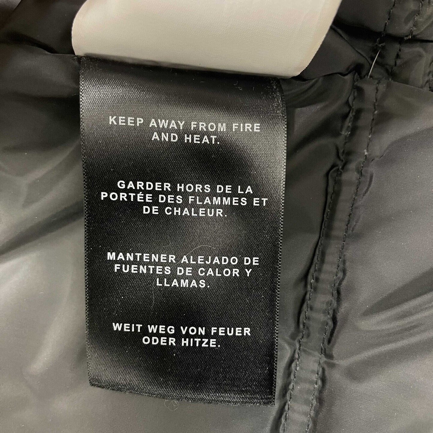 Nicole Benisti -Madison Fur-Lined Parka Coat / Black Jacket - Size S