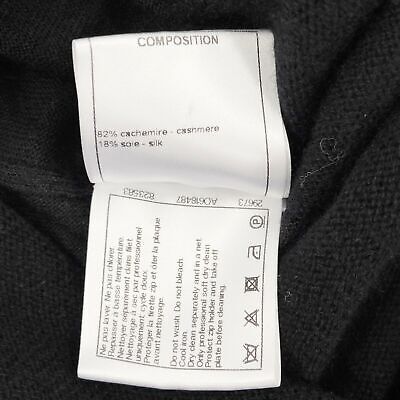 Chanel - 2016 Fall/Winter 2 16K Cashmere Silk Tie Waist Pullover Sweater Size 8