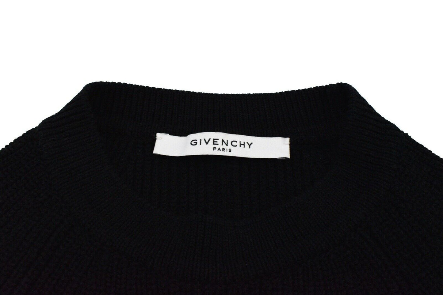 Givenchy - Black Red & White Striped Tie Waist Top Sweater - US XS