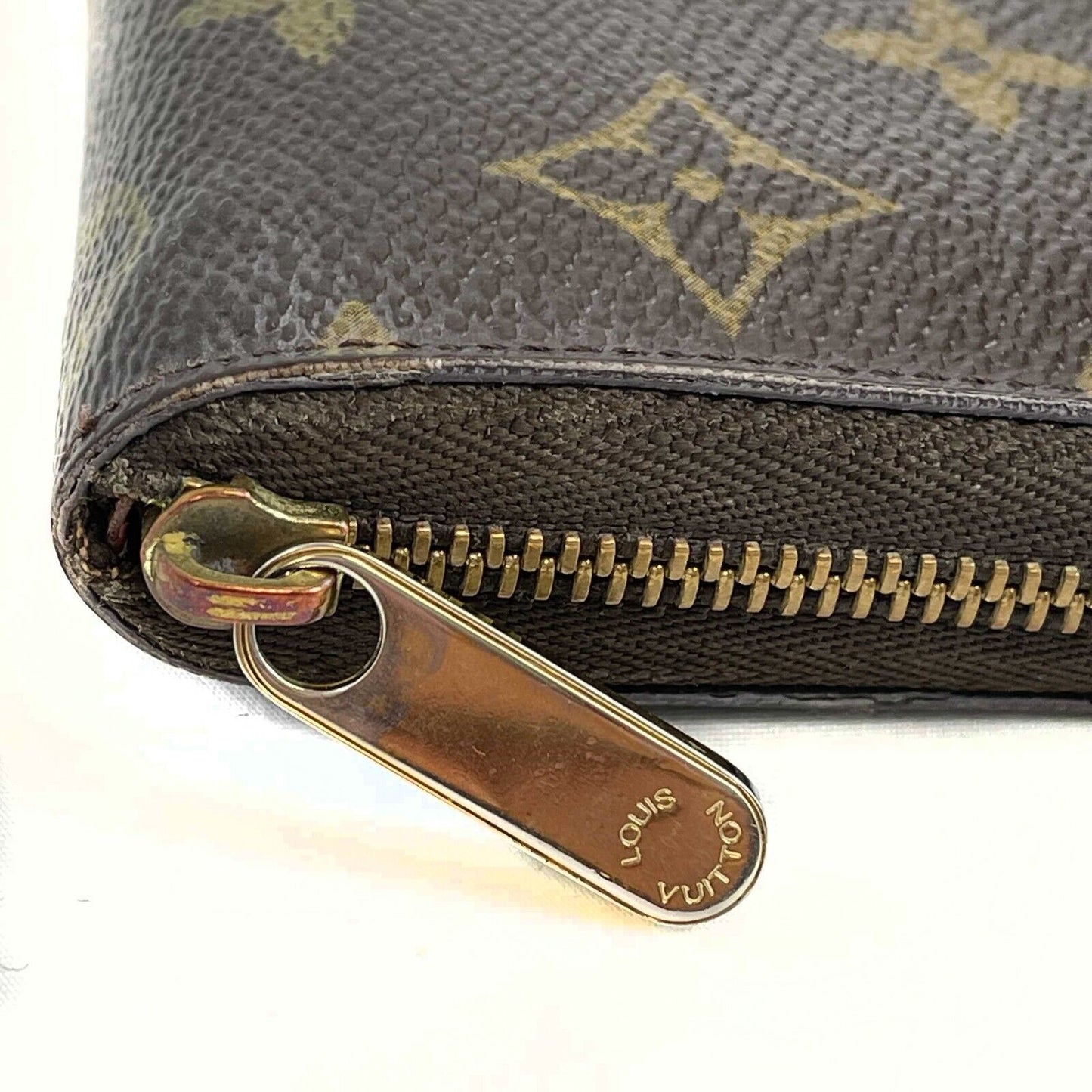 Louis Vuitton - LV - Zippy Coin Purse - Brown Monogram Coated Canvas Wallet