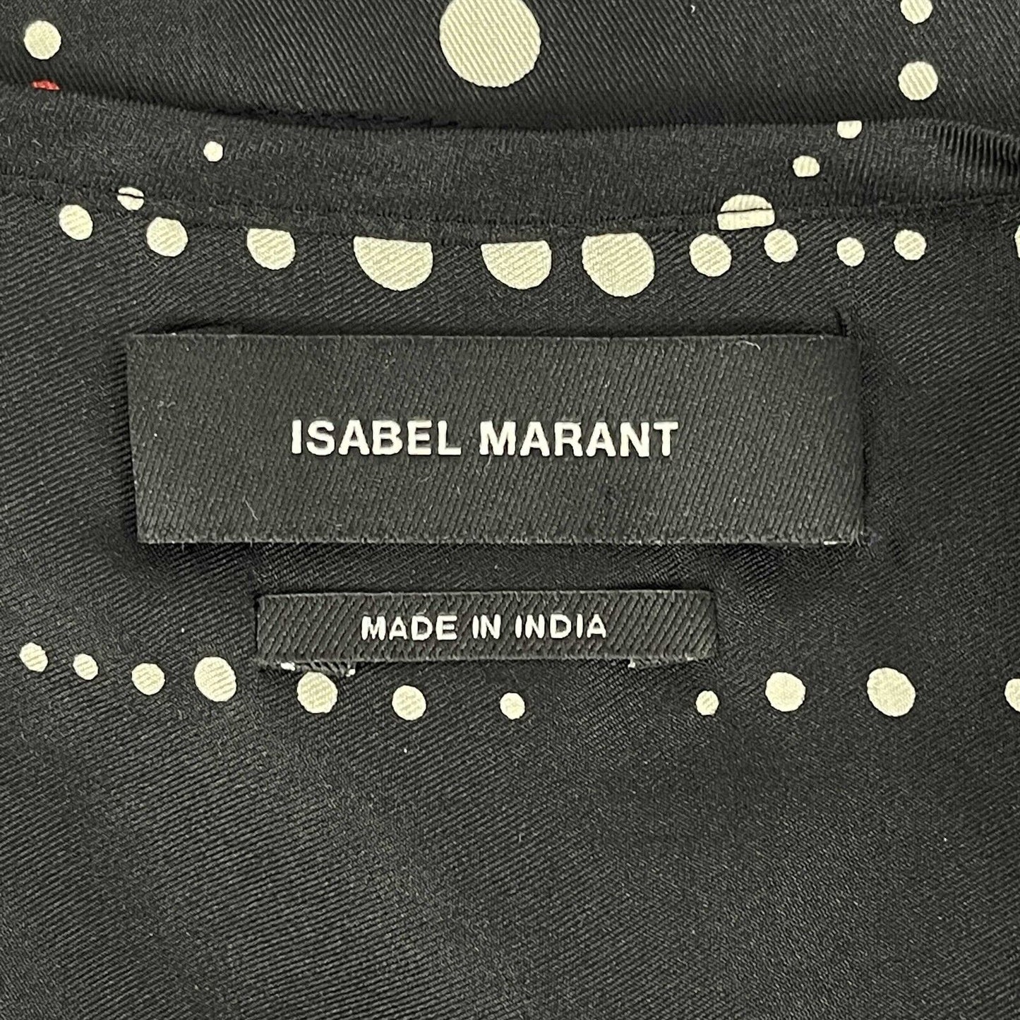 Isabel Marant - Pristine - Gemma Polka Dot Silk Blouse - 34- XS - Top