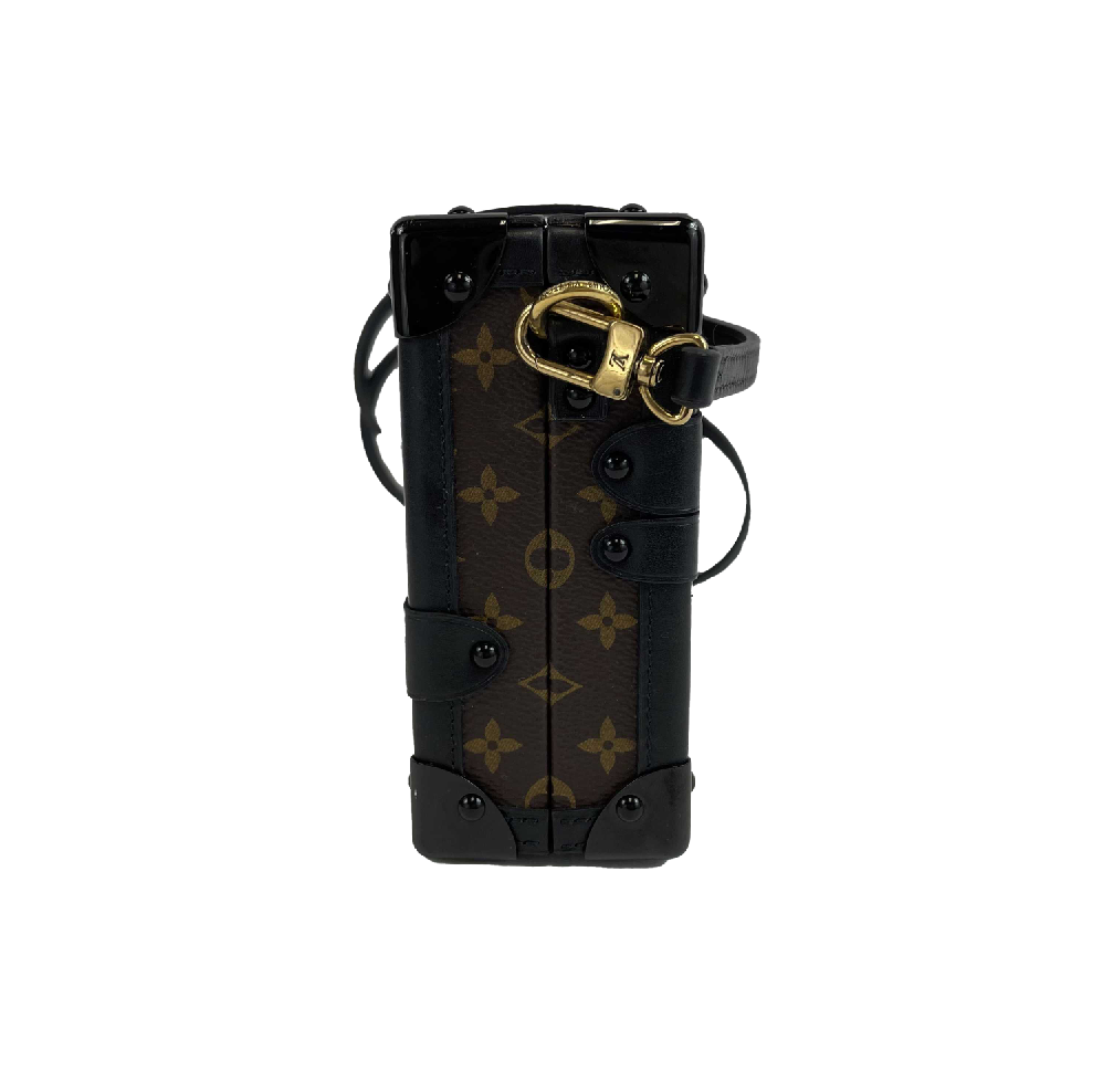 Louis Vuitton - LV m45943 Petite Malle Small Hard Case - Brown / Black Crossbody