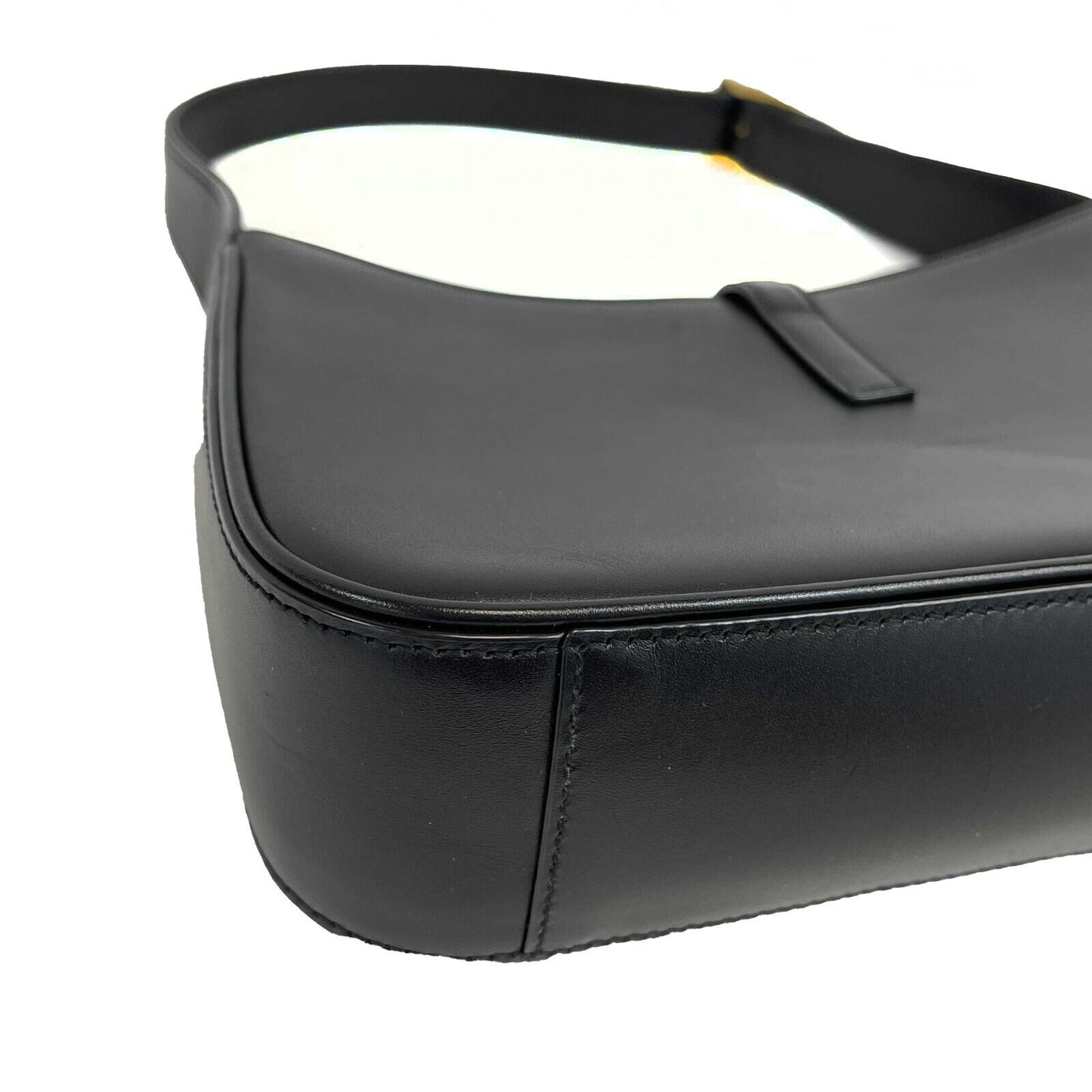 Saint Laurent - YSL - Le 5 À 7 Hobo Bag in Black Smooth Leather - Shoulder Bag