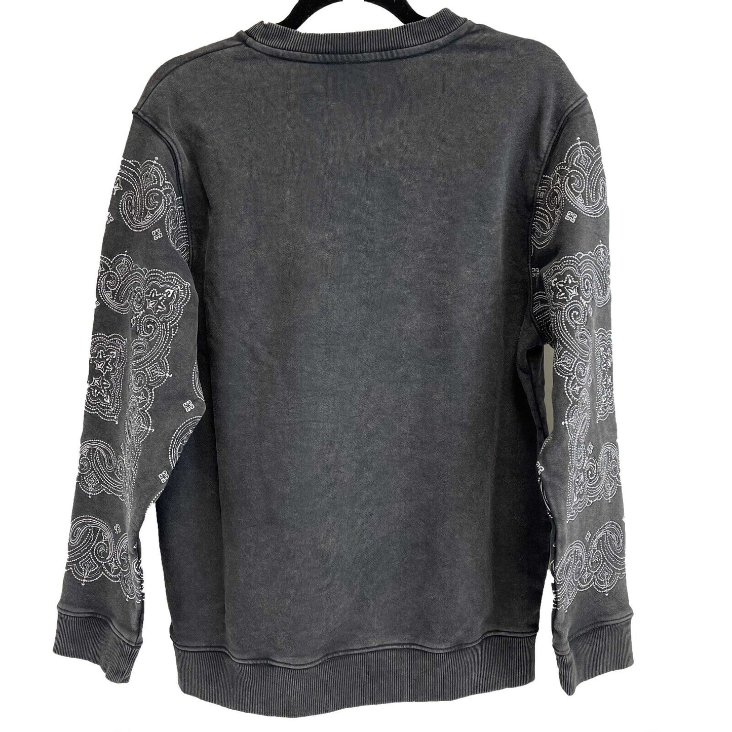 Givenchy - Bandana print logo sweatshirt Kids 12+ NWT FW 22/23 - Charcoal Jacket