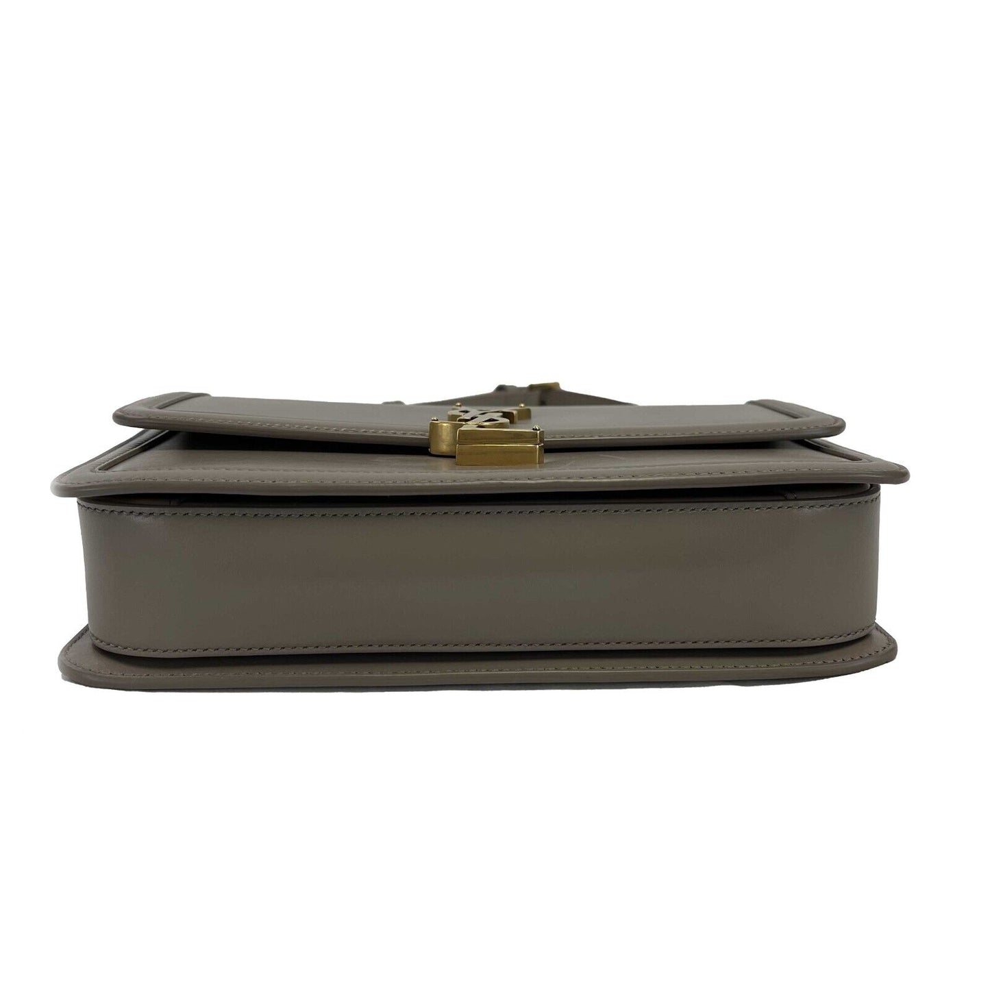 Saint Laurent - Solferino Medium Satchel in Box Saint Laurent Leather Crossbody