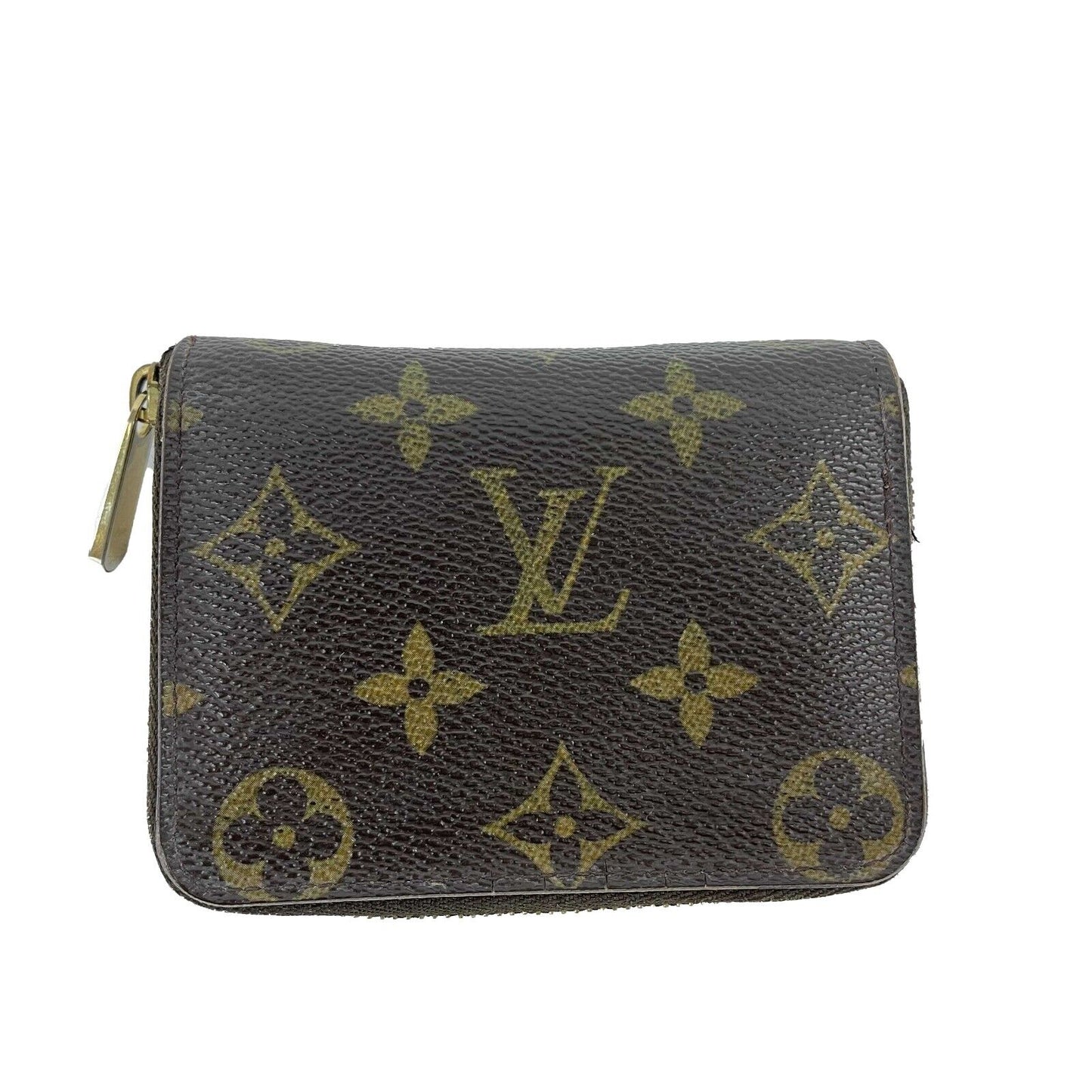 Louis Vuitton - LV - Zippy Coin Purse - Brown Monogram Coated Canvas Wallet