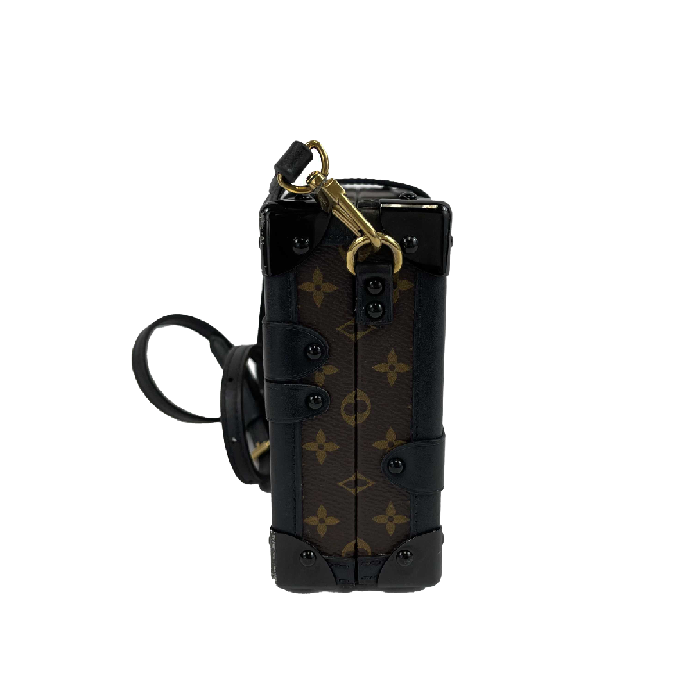 Louis Vuitton - LV m45943 Petite Malle Small Hard Case - Brown / Black Crossbody